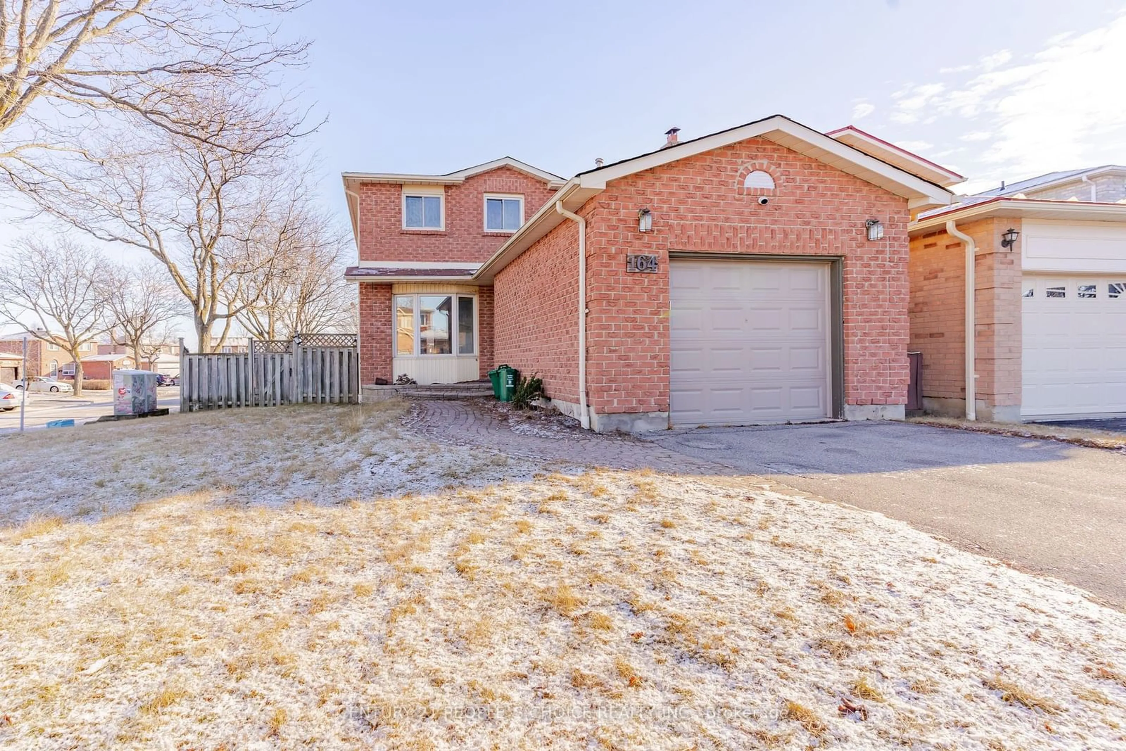 Home with brick exterior material, street for 164 Daniels Cres, Ajax Ontario L1T 1Z3