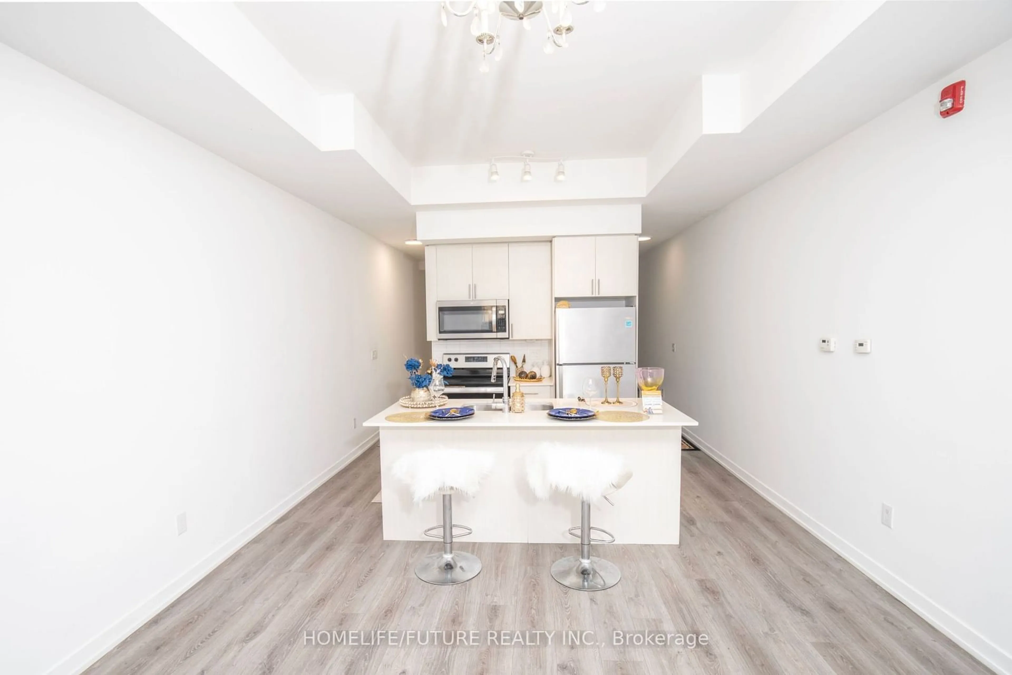 Open concept kitchen, unknown for 3686 St Clair Ave #105, Toronto Ontario M1M 0E4