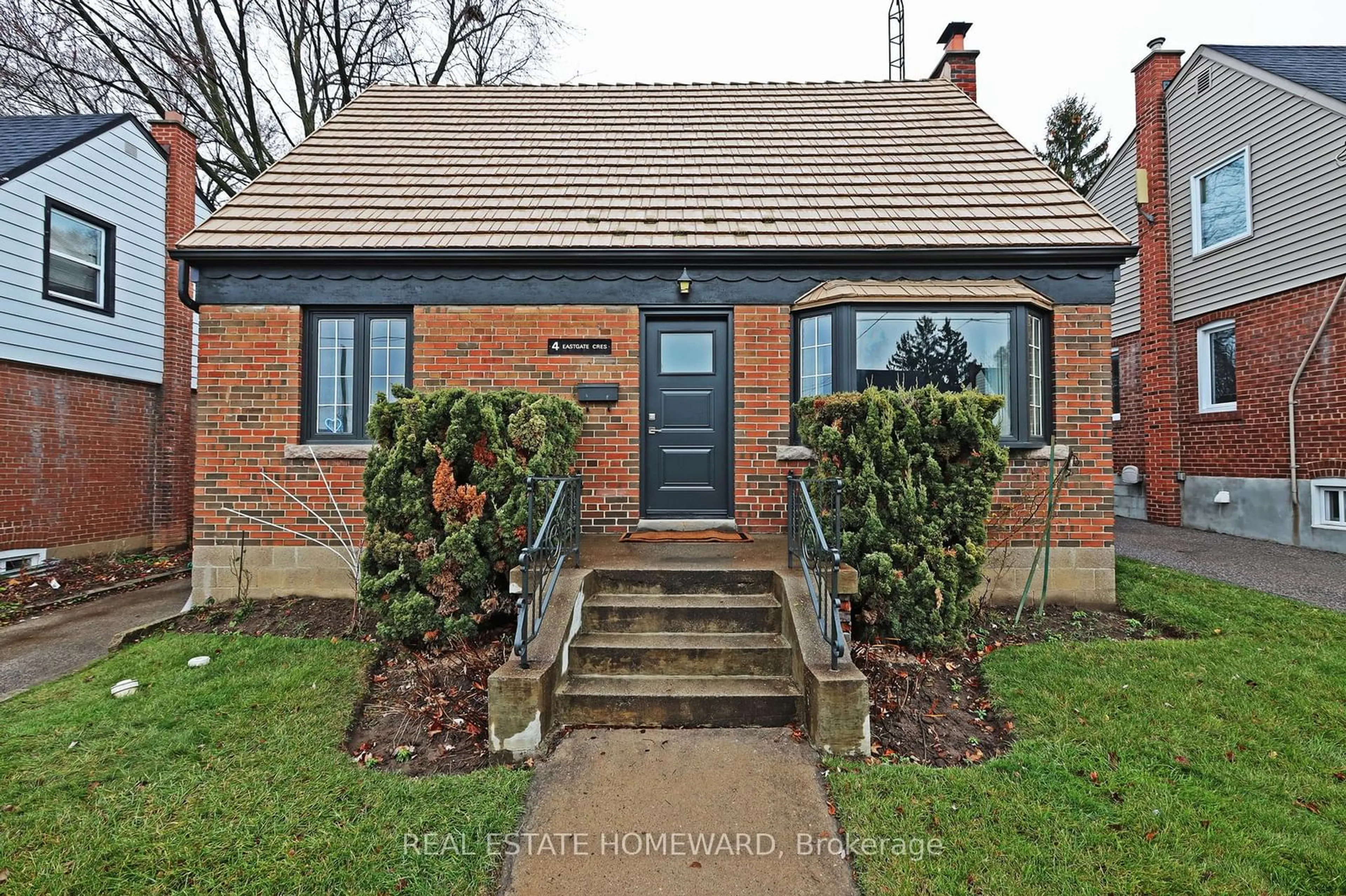 Home with brick exterior material, street for 4 Eastgate Cres, Toronto Ontario M1L 1W9