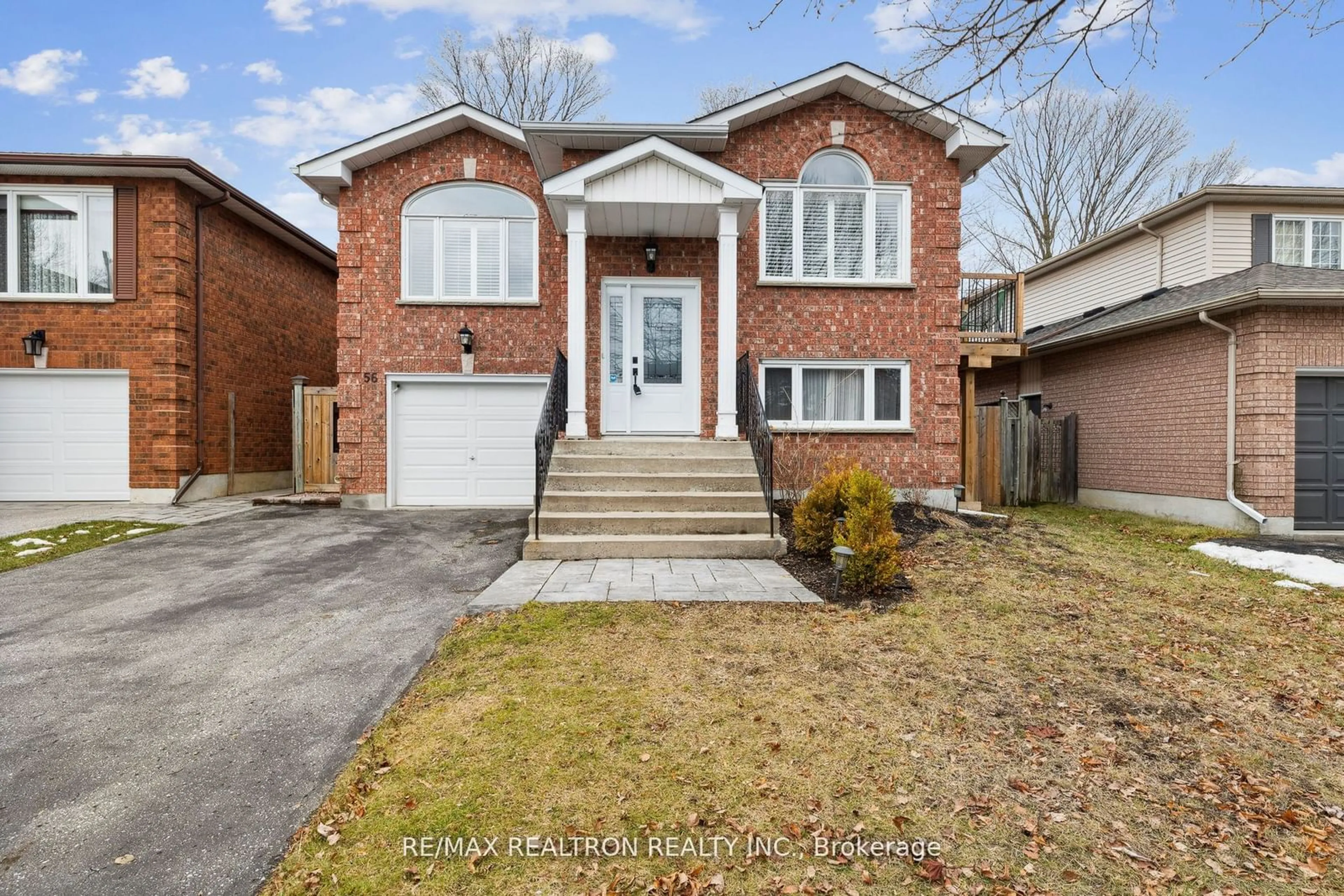 Home with brick exterior material, street for 56 Kintyre St, Clarington Ontario L1E 2Y6