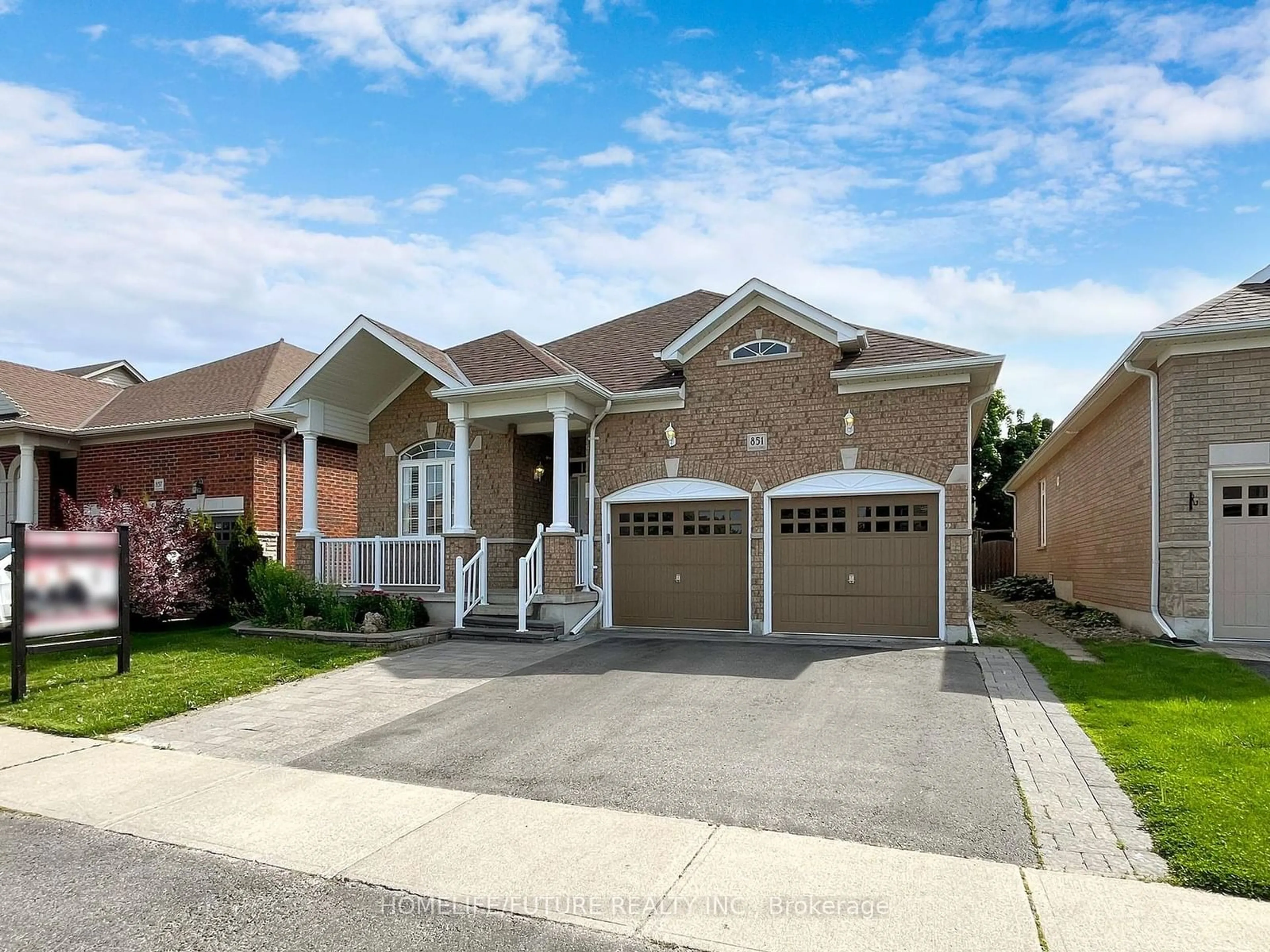 Home with brick exterior material, street for 851 Eagle Ridge Dr, Oshawa Ontario L1K 2Z9