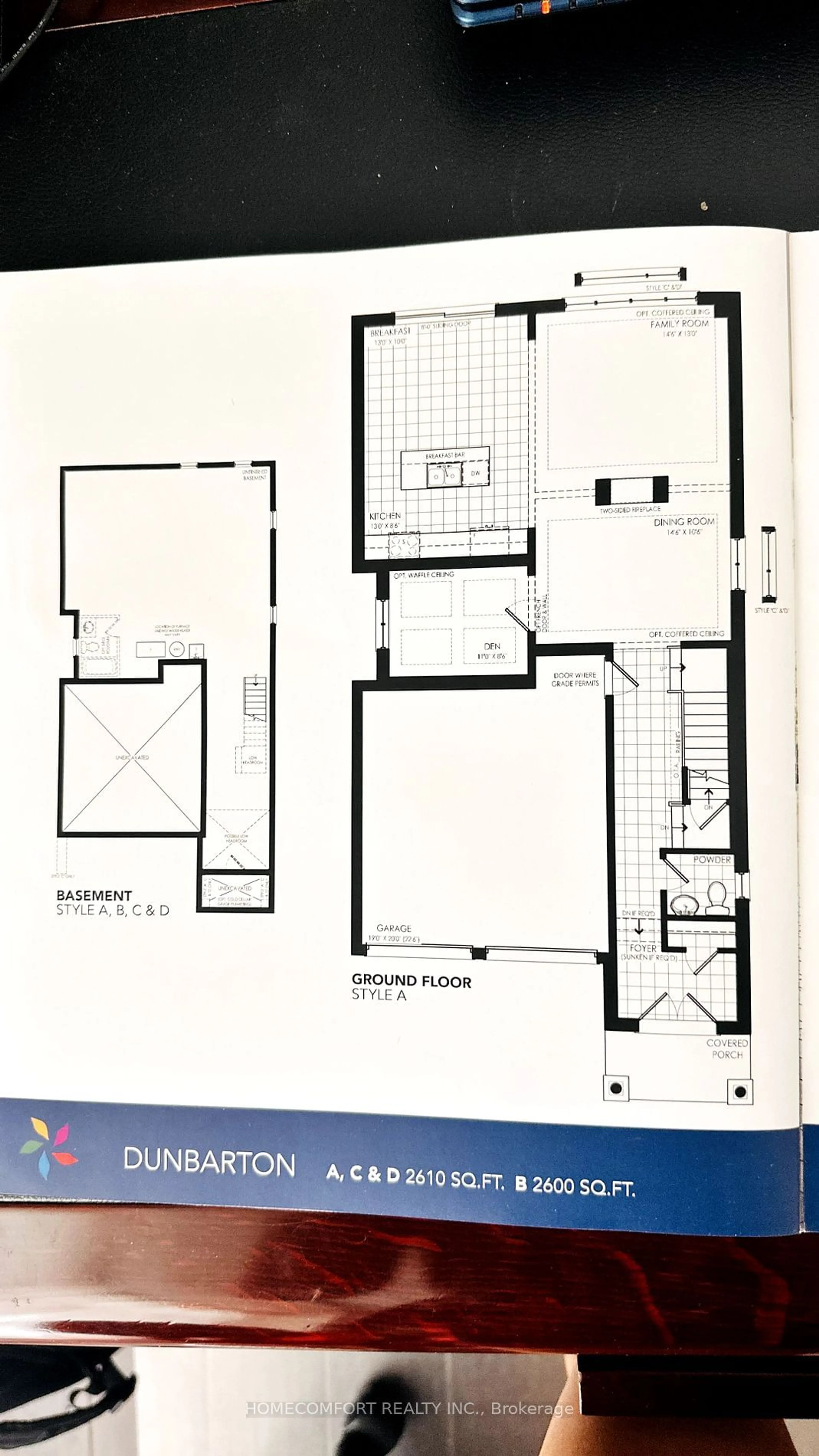 Floor plan for 1158 Cactus Cres, Pickering Ontario L1V 2P8