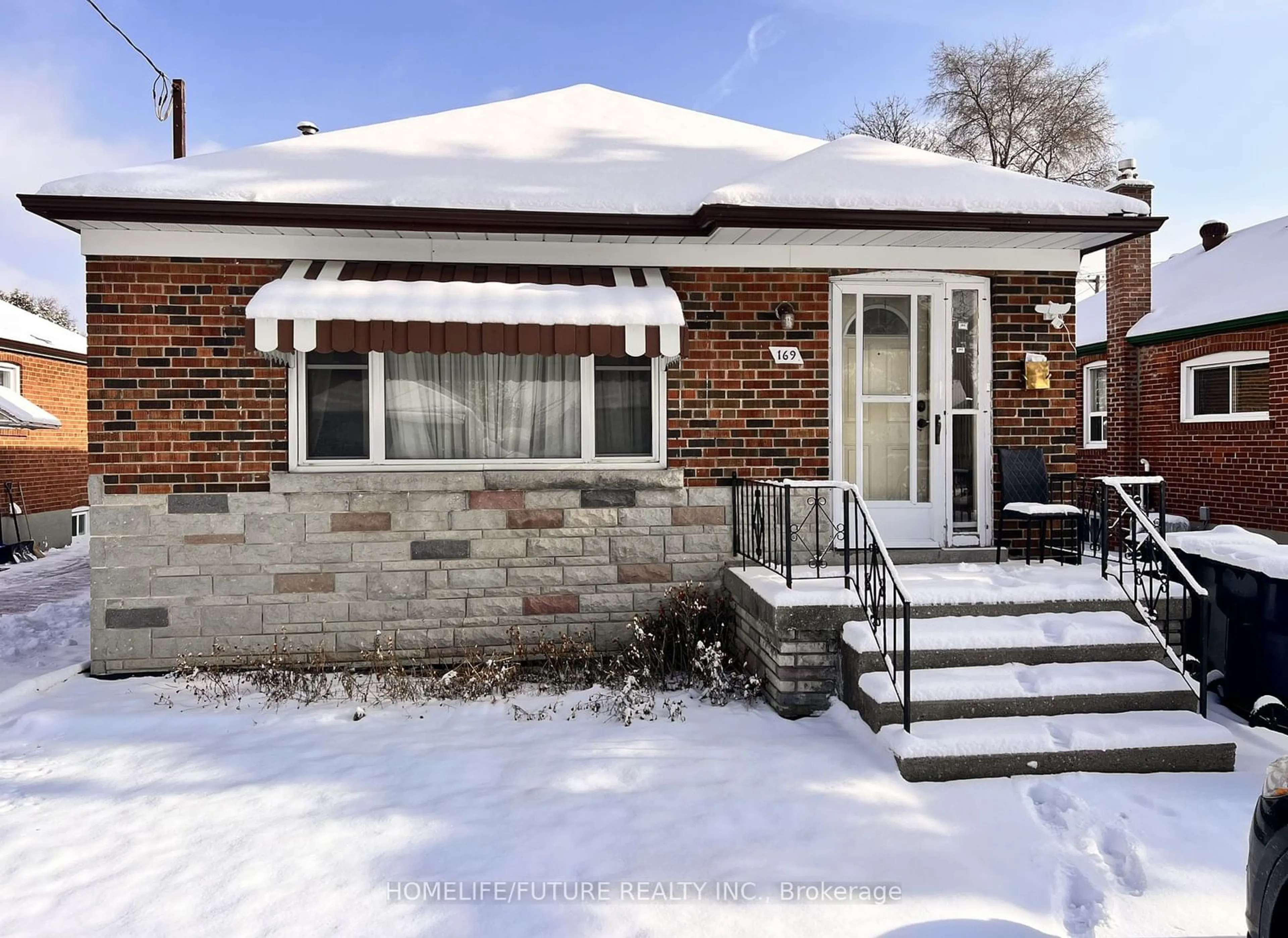 Home with brick exterior material, street for 169 Flora Dr, Toronto Ontario M1P 1B1