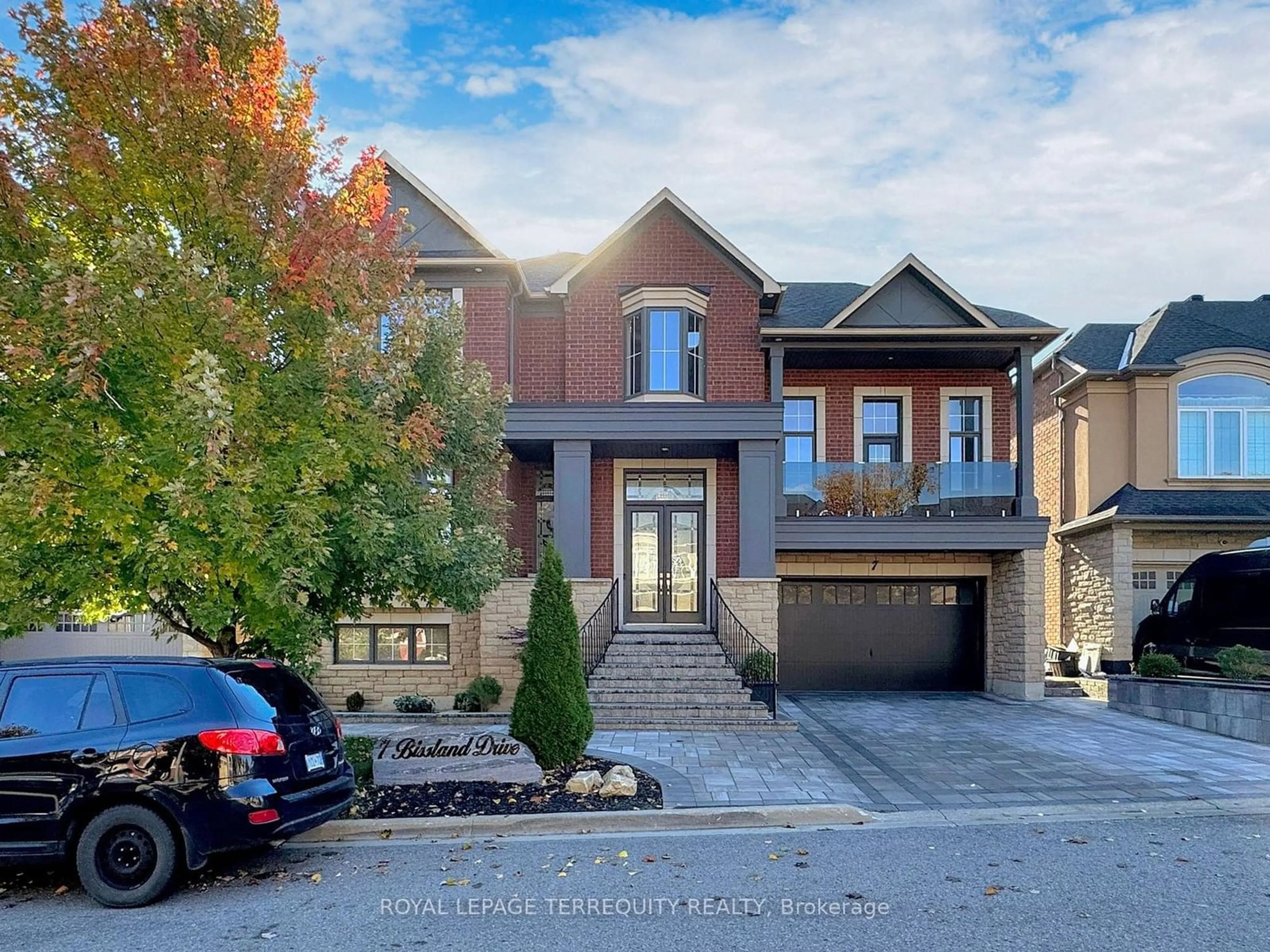 Home with brick exterior material, street for 7 Bissland Dr, Ajax Ontario L1Z 0E1