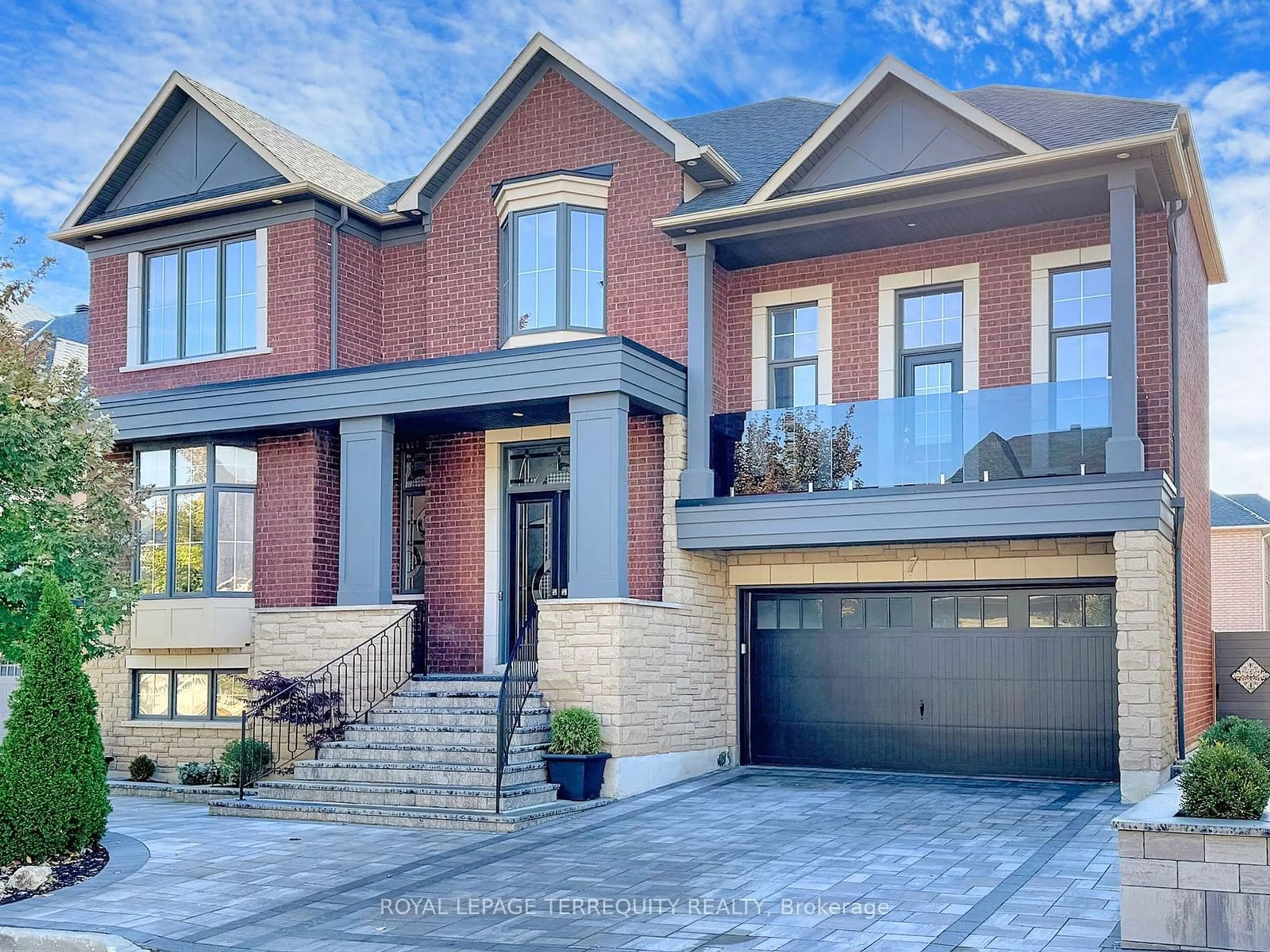 Home with brick exterior material, street for 7 Bissland Dr, Ajax Ontario L1Z 0E1