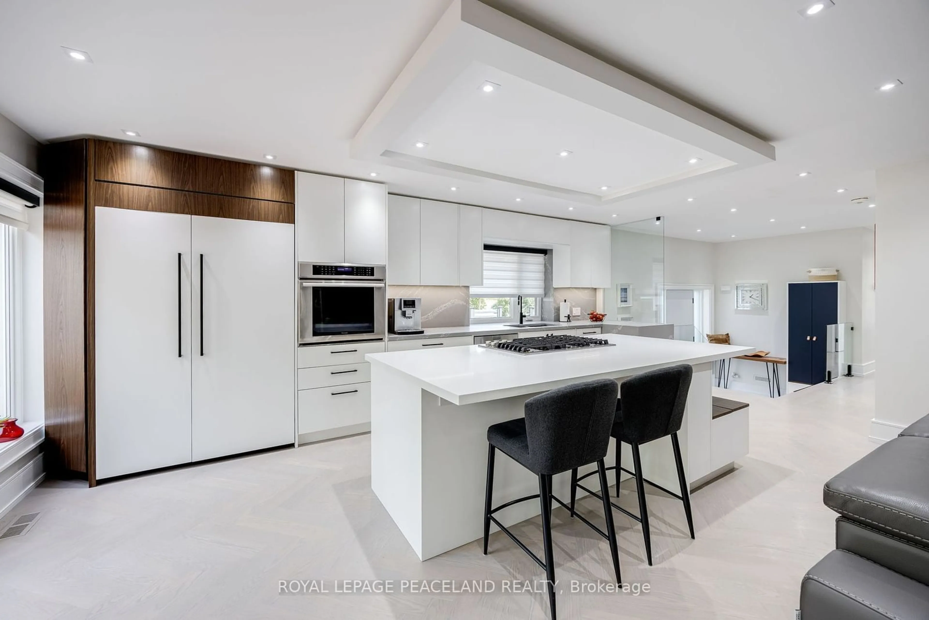 Contemporary kitchen, ceramic/tile floor for 38 Farmcrest Dr, Toronto Ontario M1T 1B7