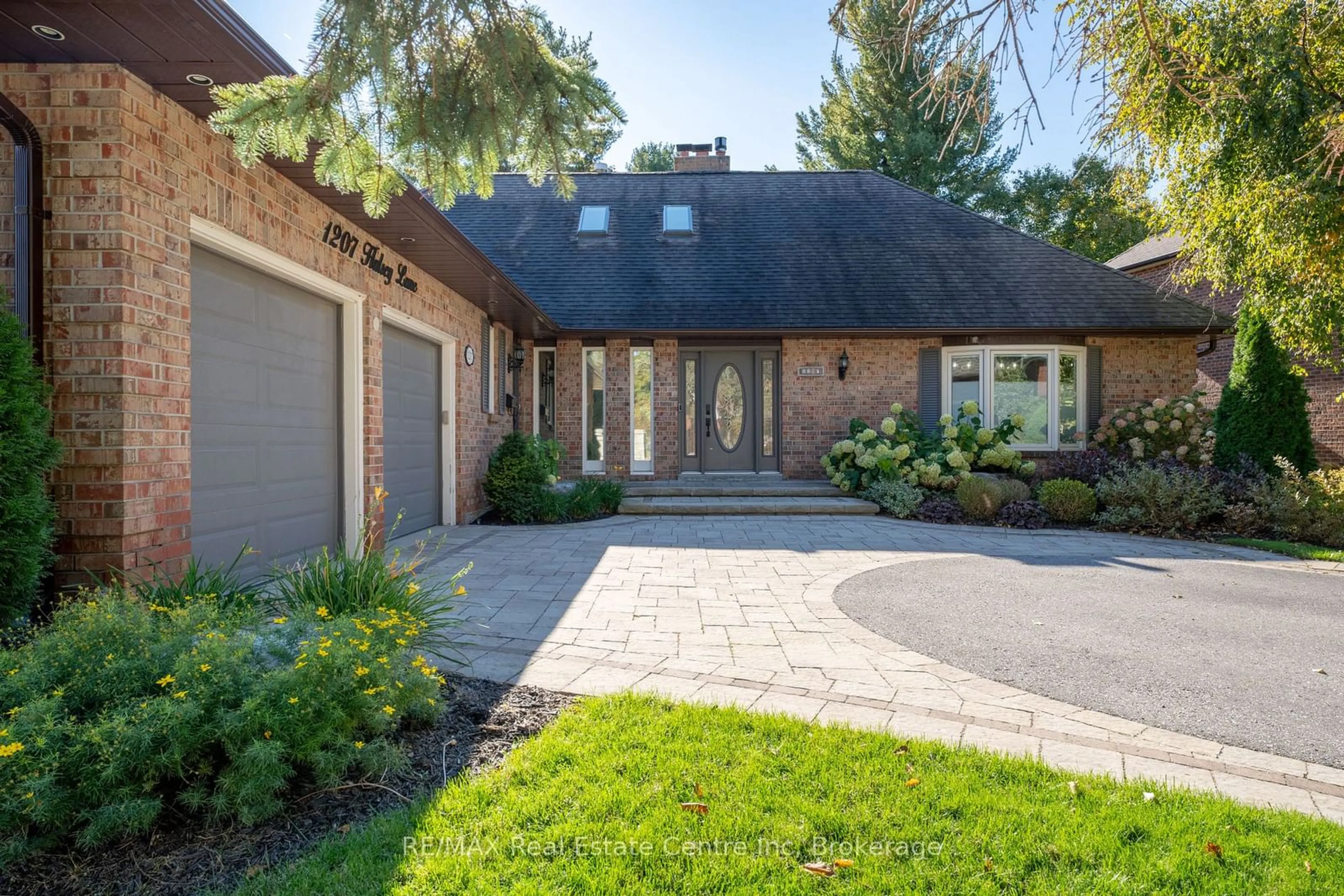 Home with brick exterior material, street for 1207 Halsey Lane, Pickering Ontario L1X 1W1