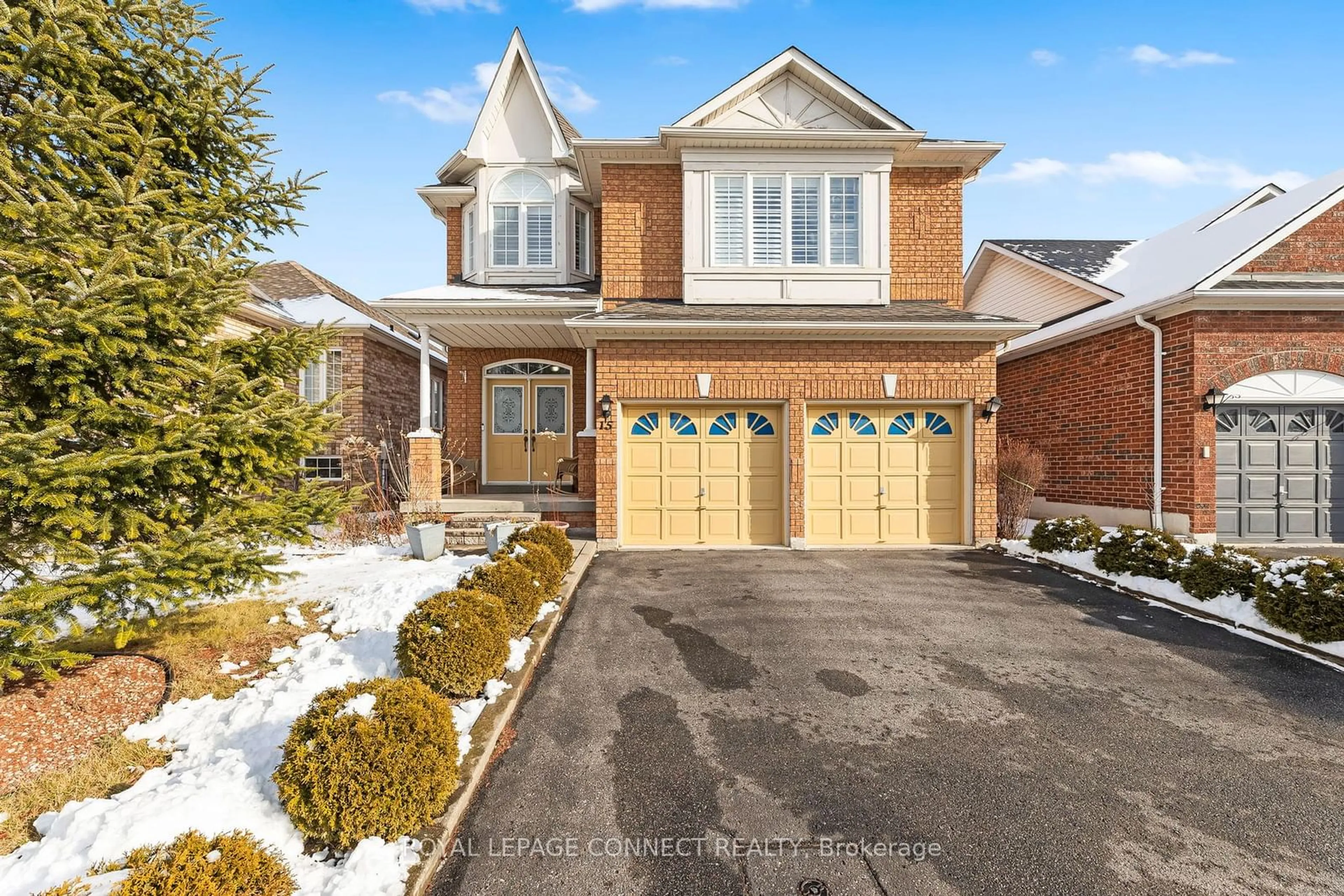 Home with brick exterior material, street for 15 Root Cres, Ajax Ontario L1T 4J8