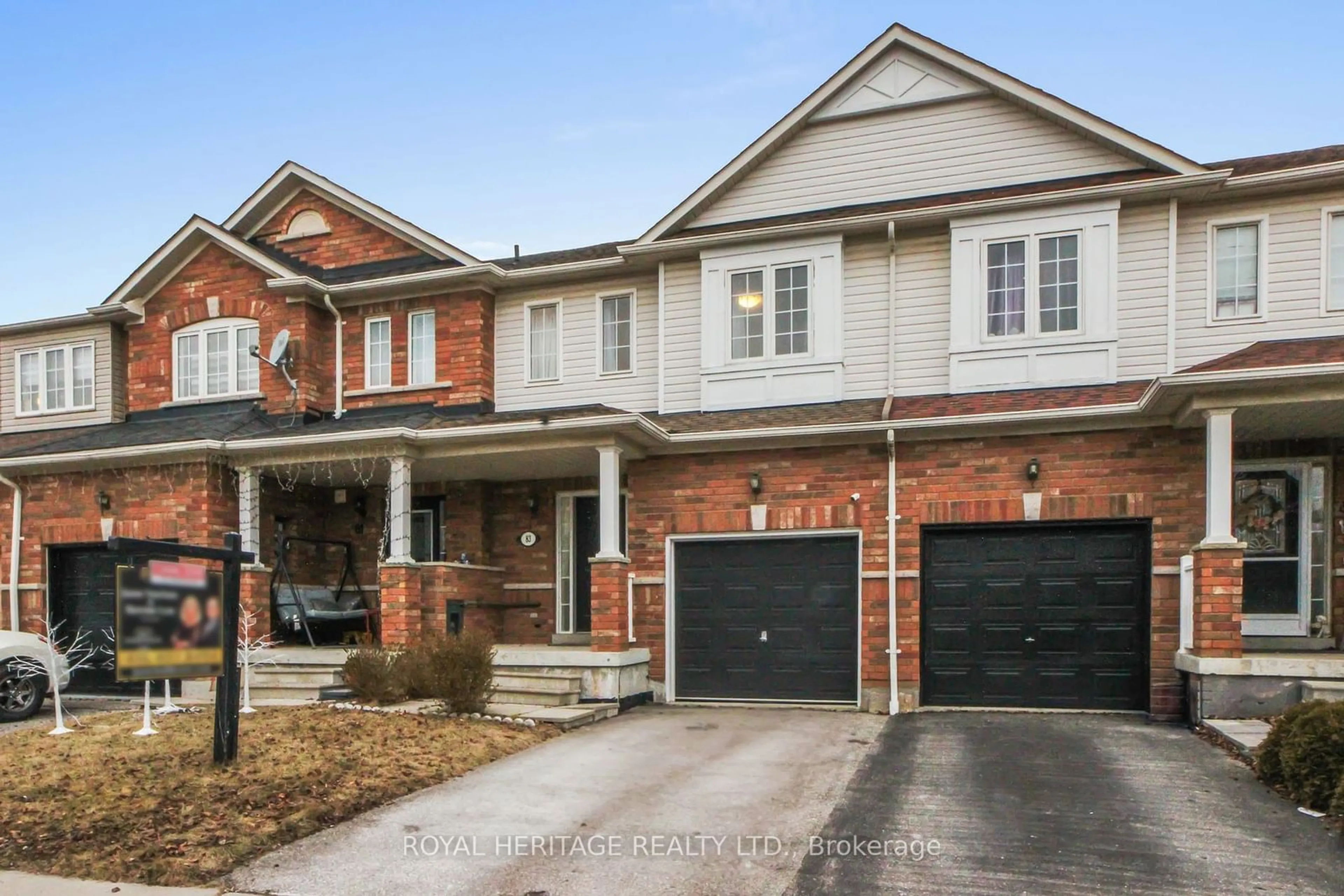 Home with brick exterior material, street for 83 Presley Cres, Whitby Ontario L1P 1T9