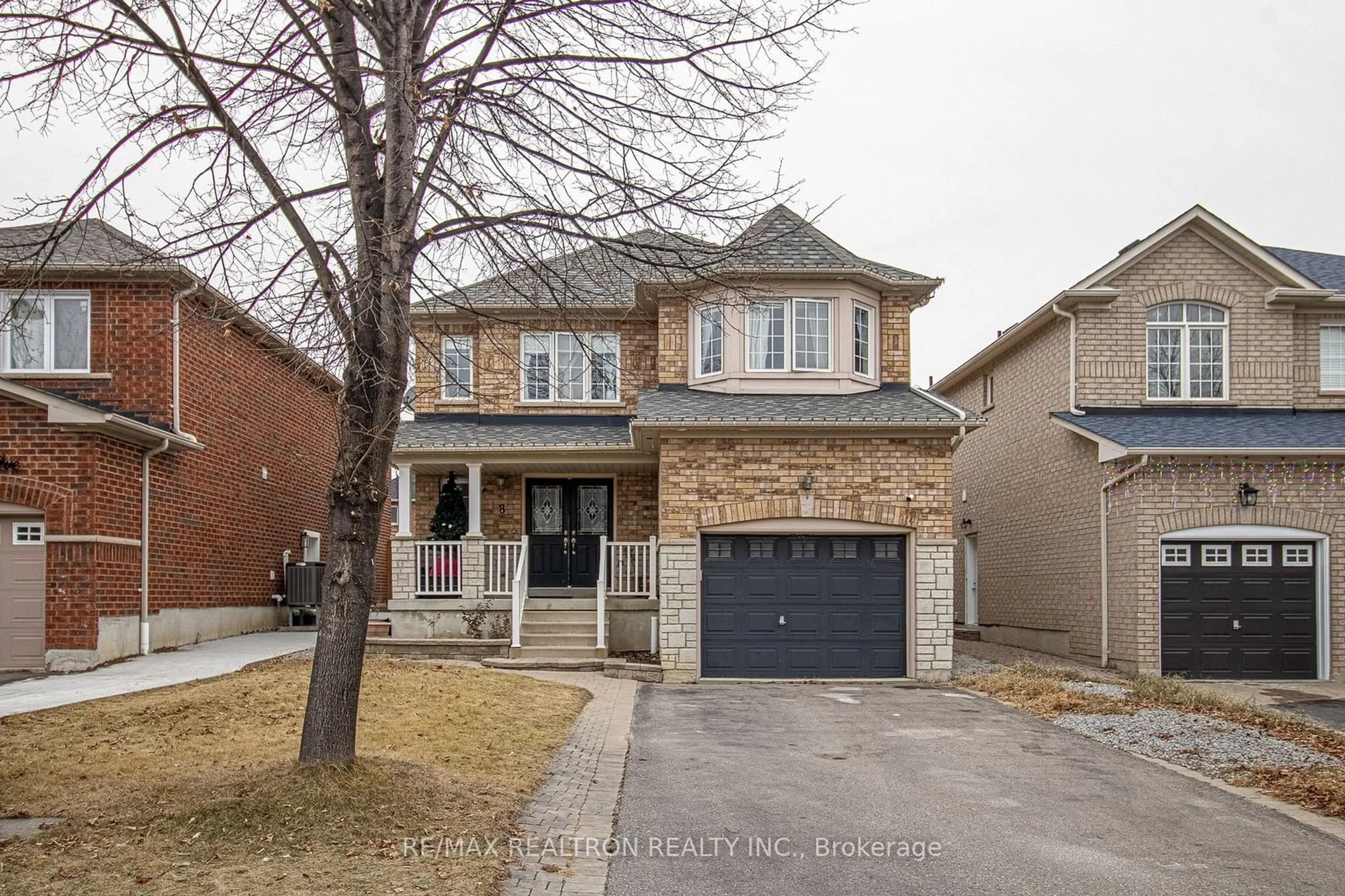 Home with brick exterior material, street for 8 Pardon Ave, Whitby Ontario L1P 1V1