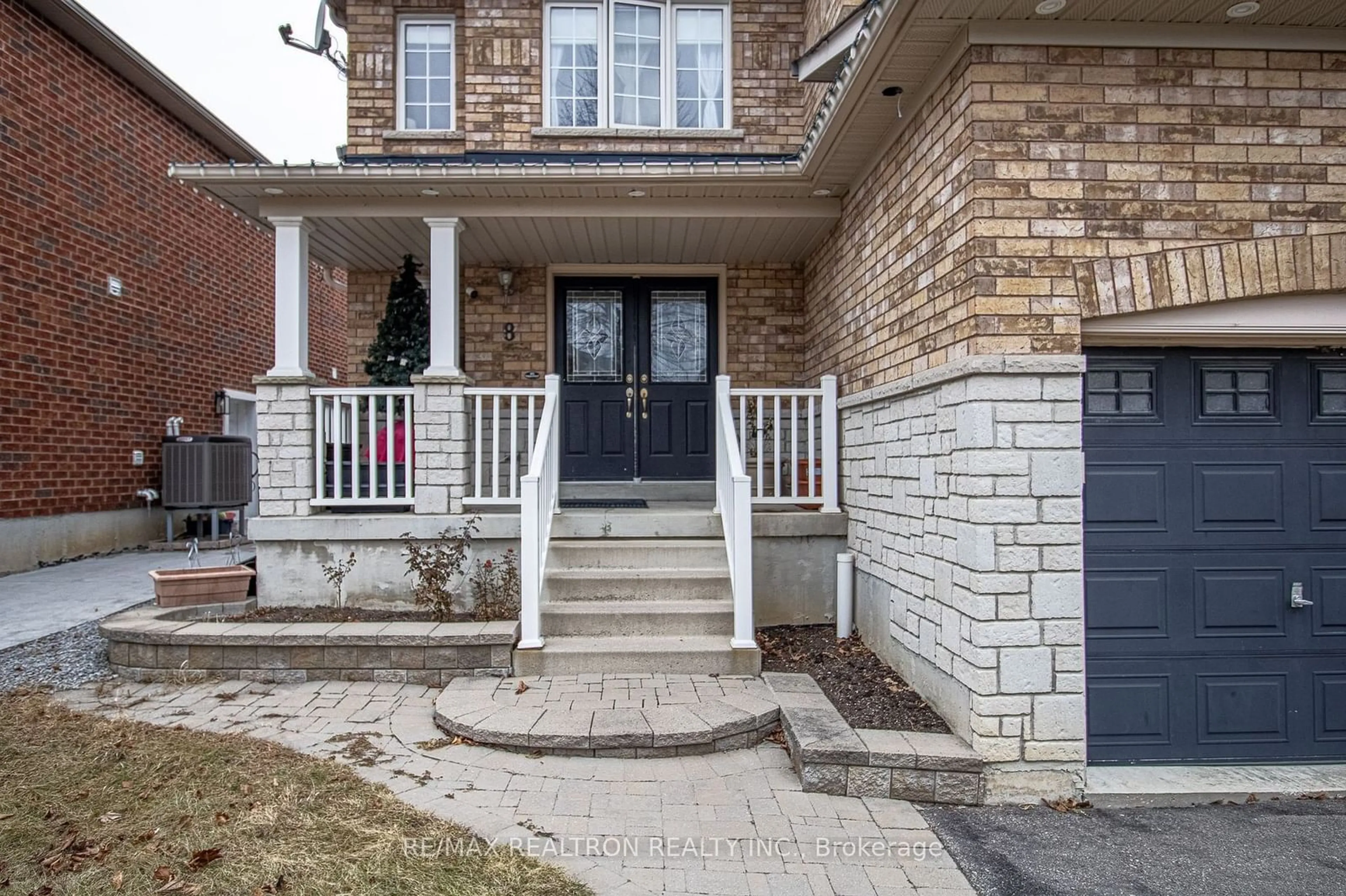 Home with brick exterior material, street for 8 Pardon Ave, Whitby Ontario L1P 1V1