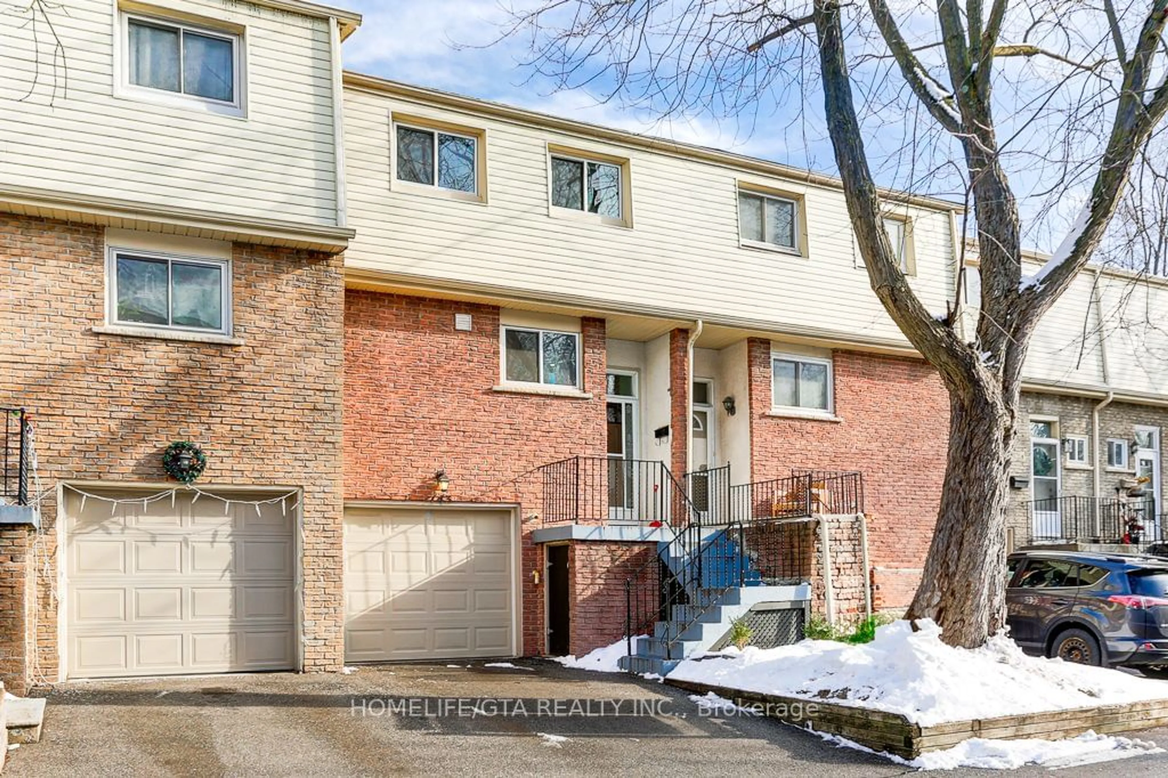 Home with brick exterior material, street for 1915 Denmar Rd #143, Pickering Ontario L1V 3E1