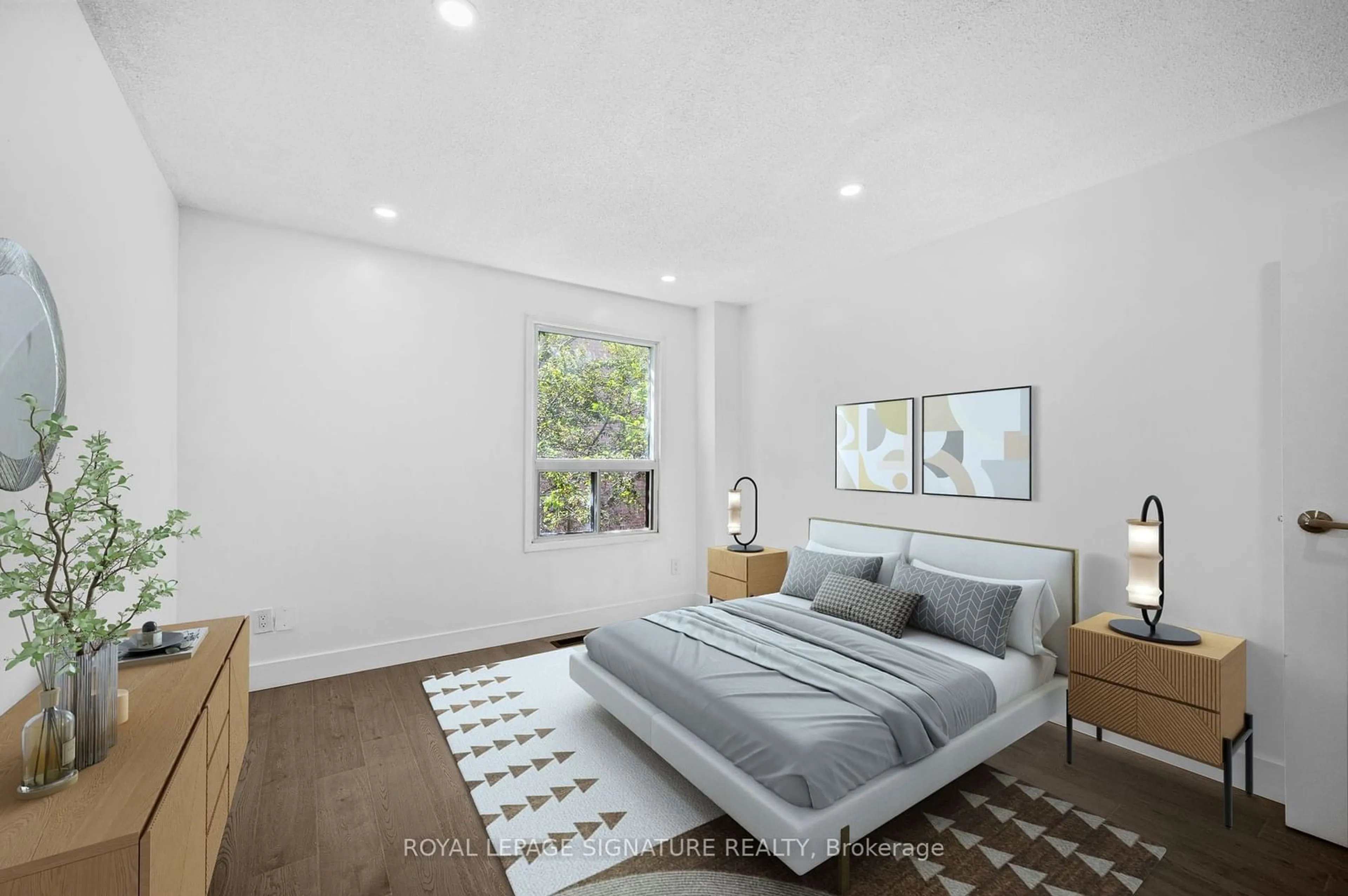 Bedroom with bed, unknown for 275 Broadview Ave #92, Toronto Ontario M4M 3H5