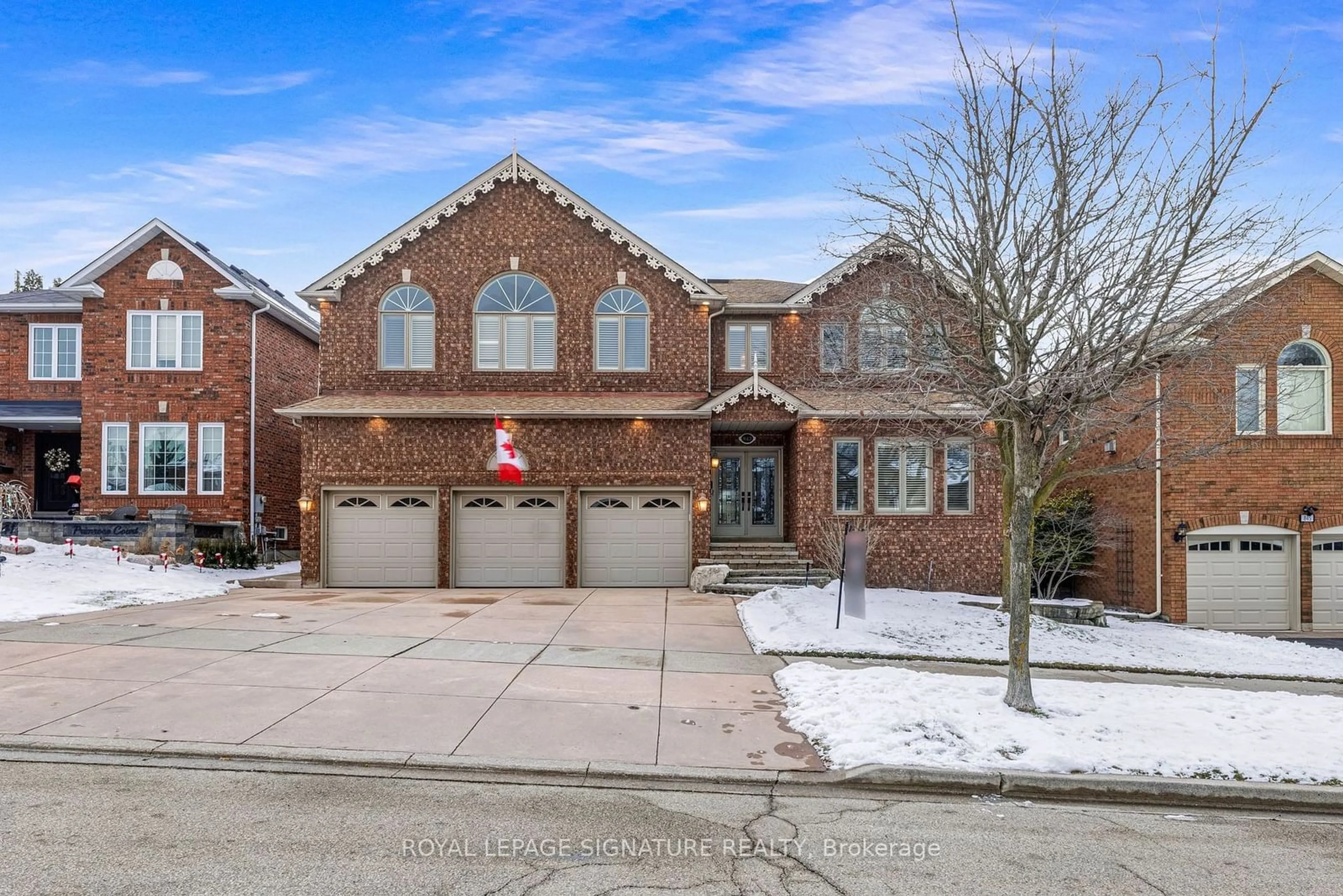 Home with brick exterior material, street for 843 Primrose Crt, Pickering Ontario L1X 2S7