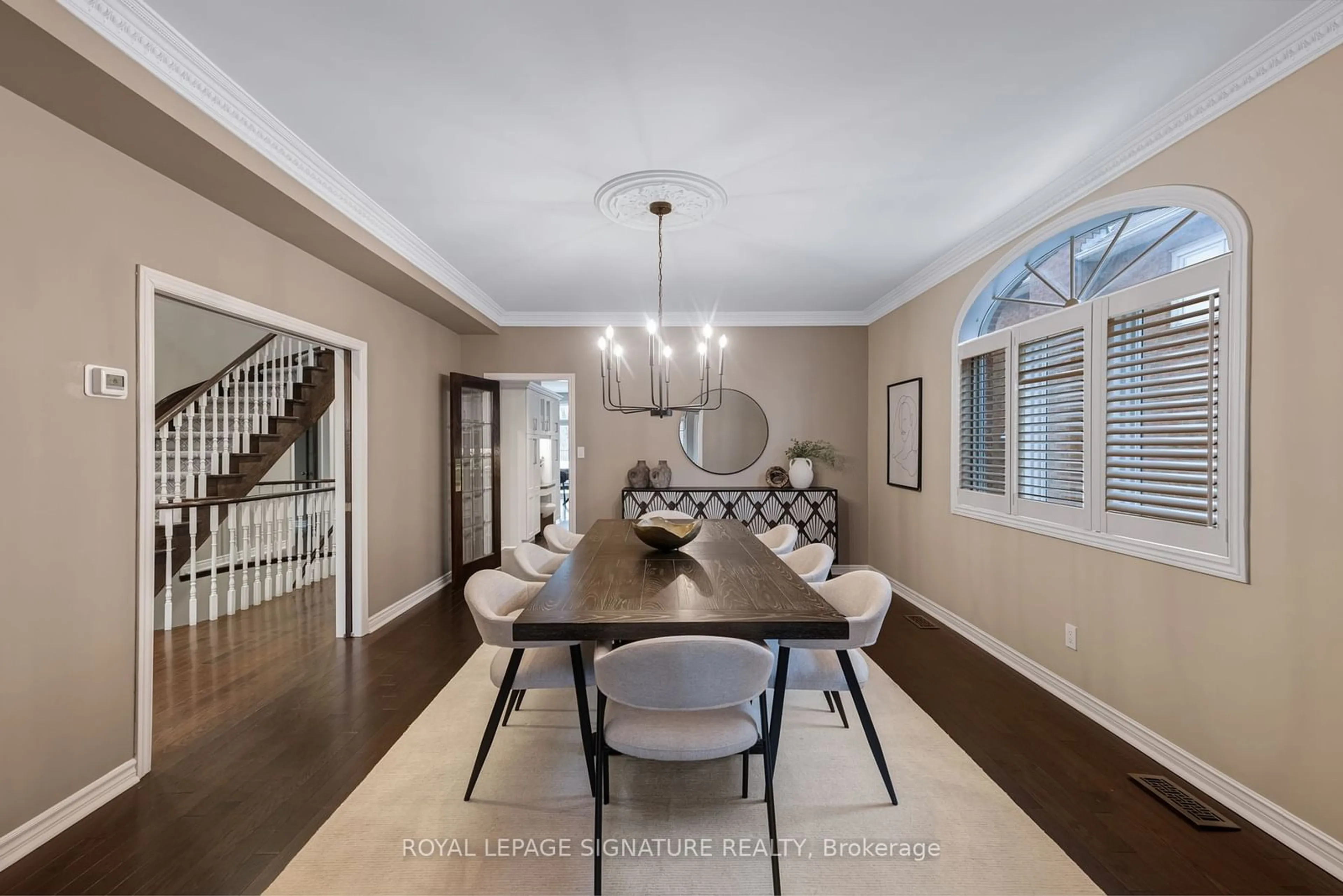 Dining room, ceramic/tile floor for 843 Primrose Crt, Pickering Ontario L1X 2S7