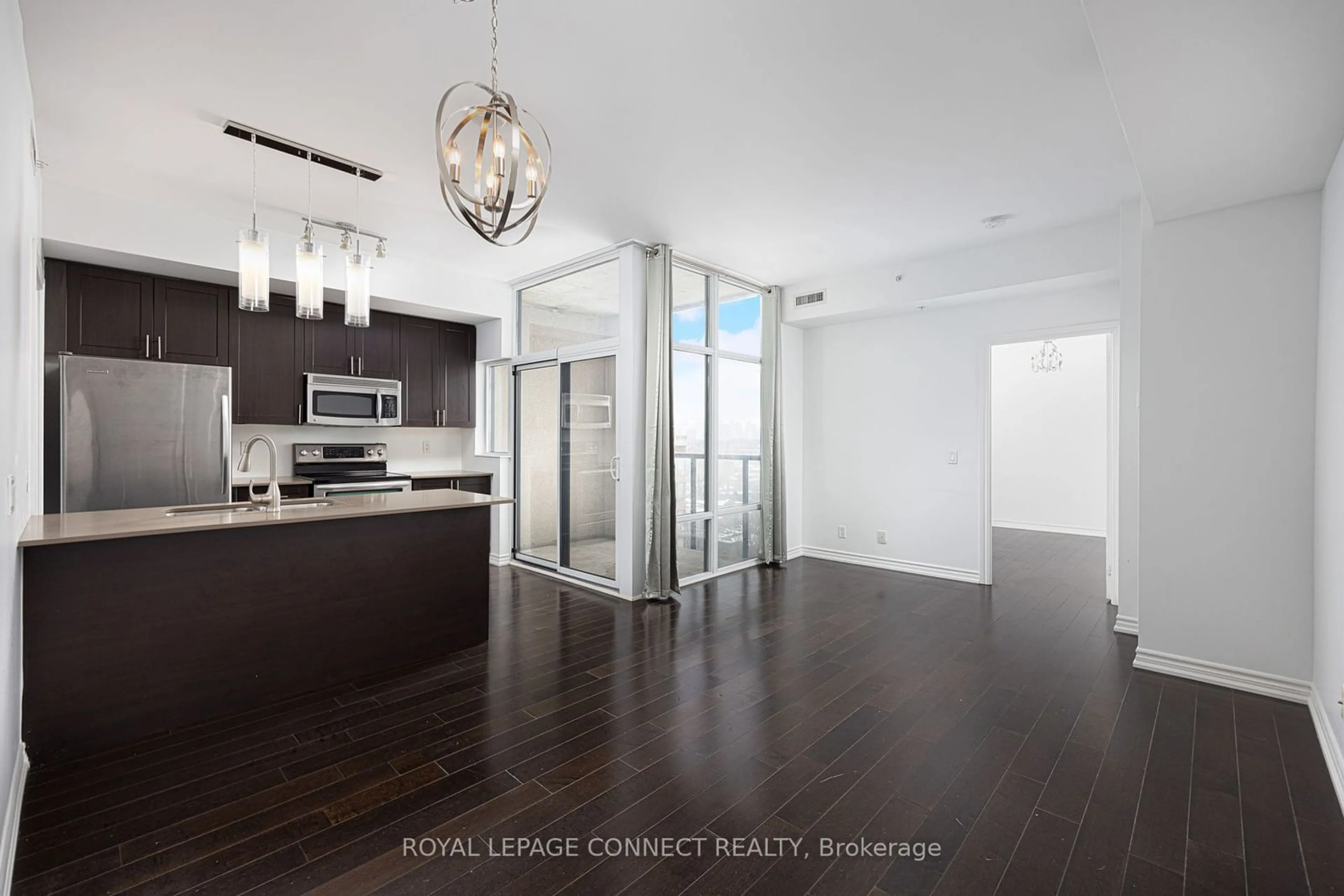 Open concept kitchen, unknown for 280 Donlands Ave #910, Toronto Ontario M4J 0A3