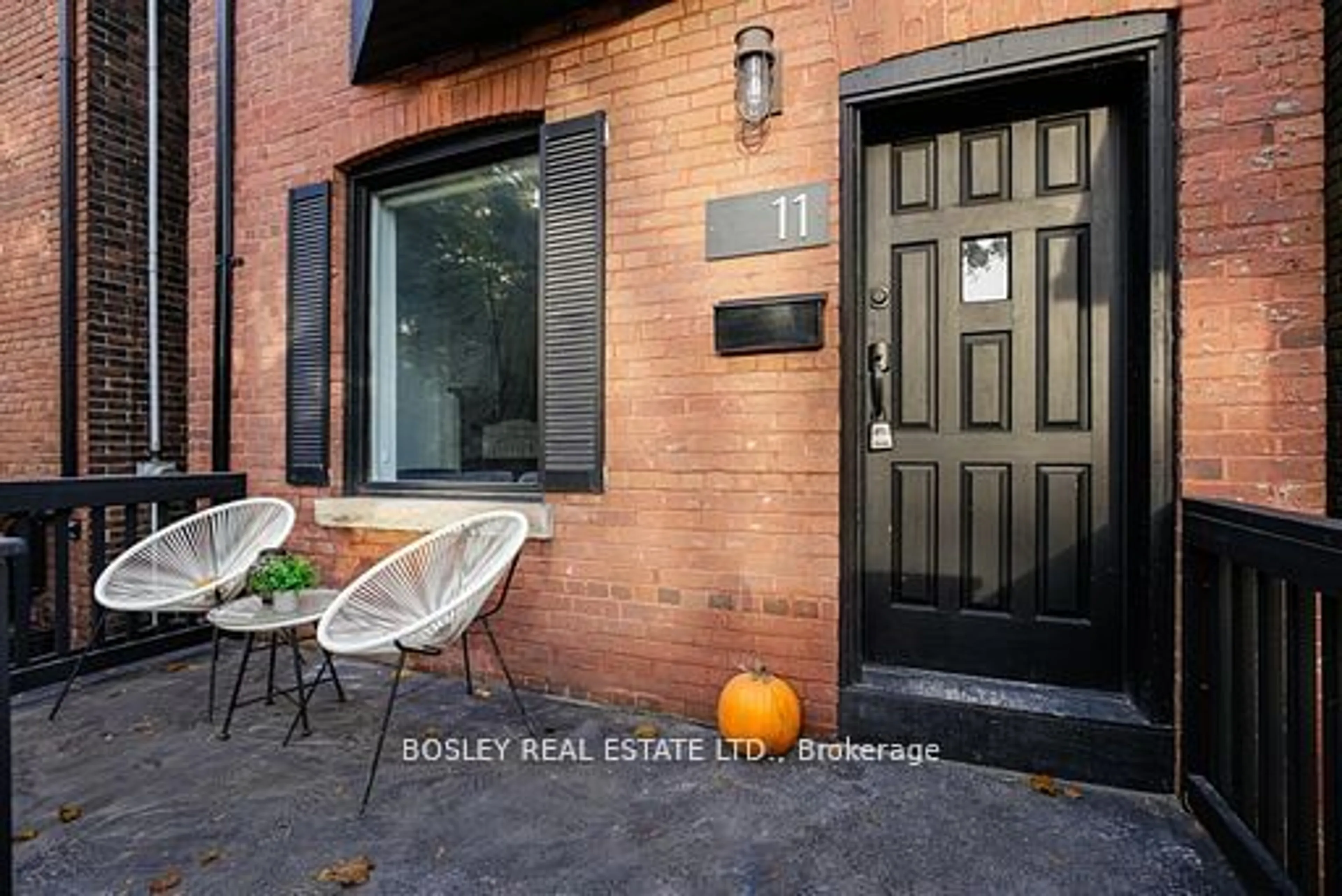 Home with brick exterior material, street for 11 Bertmount Ave, Toronto Ontario M4M 2X8