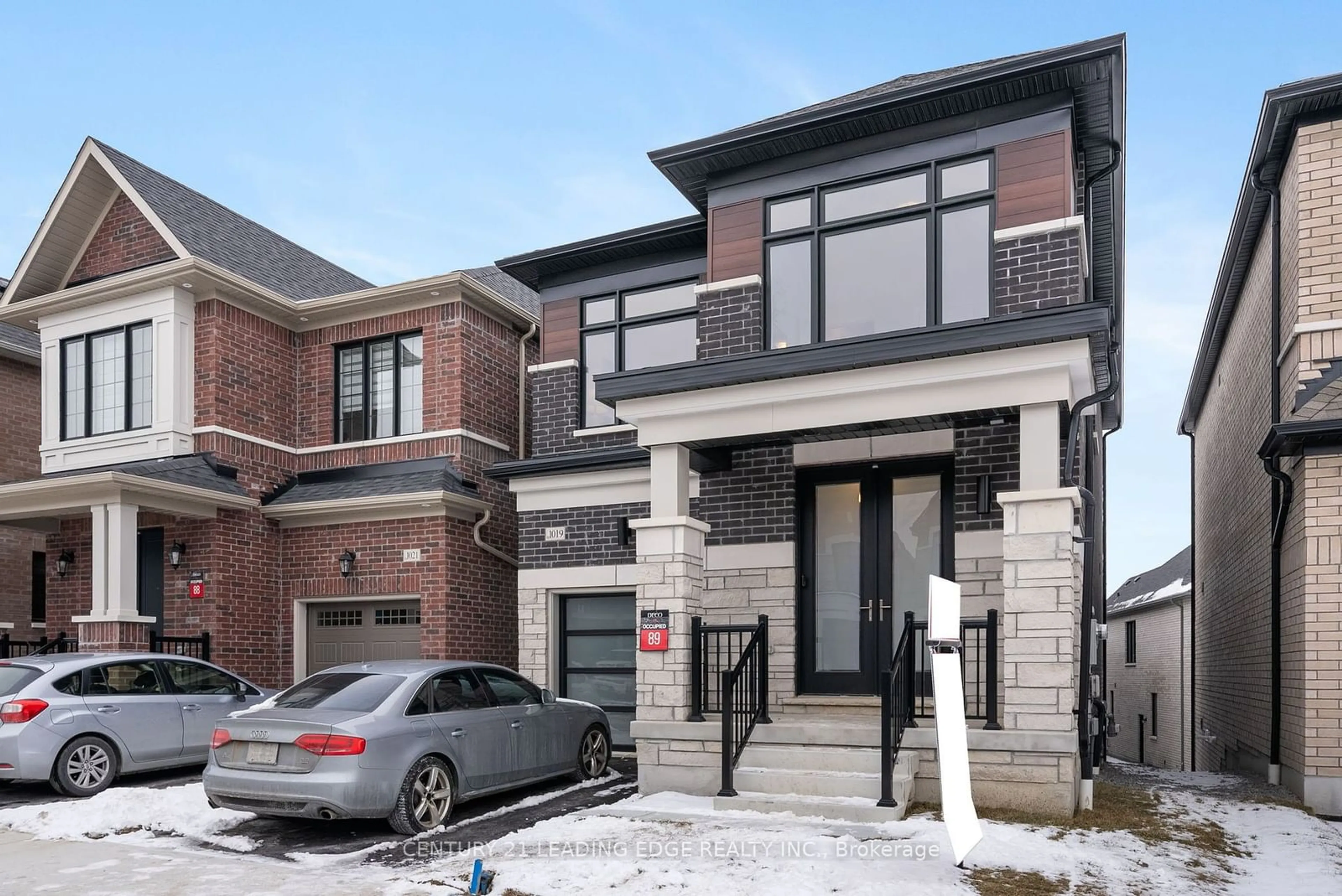 Home with brick exterior material, street for 1019 Pisces Tr, Pickering Ontario L1X 0P7