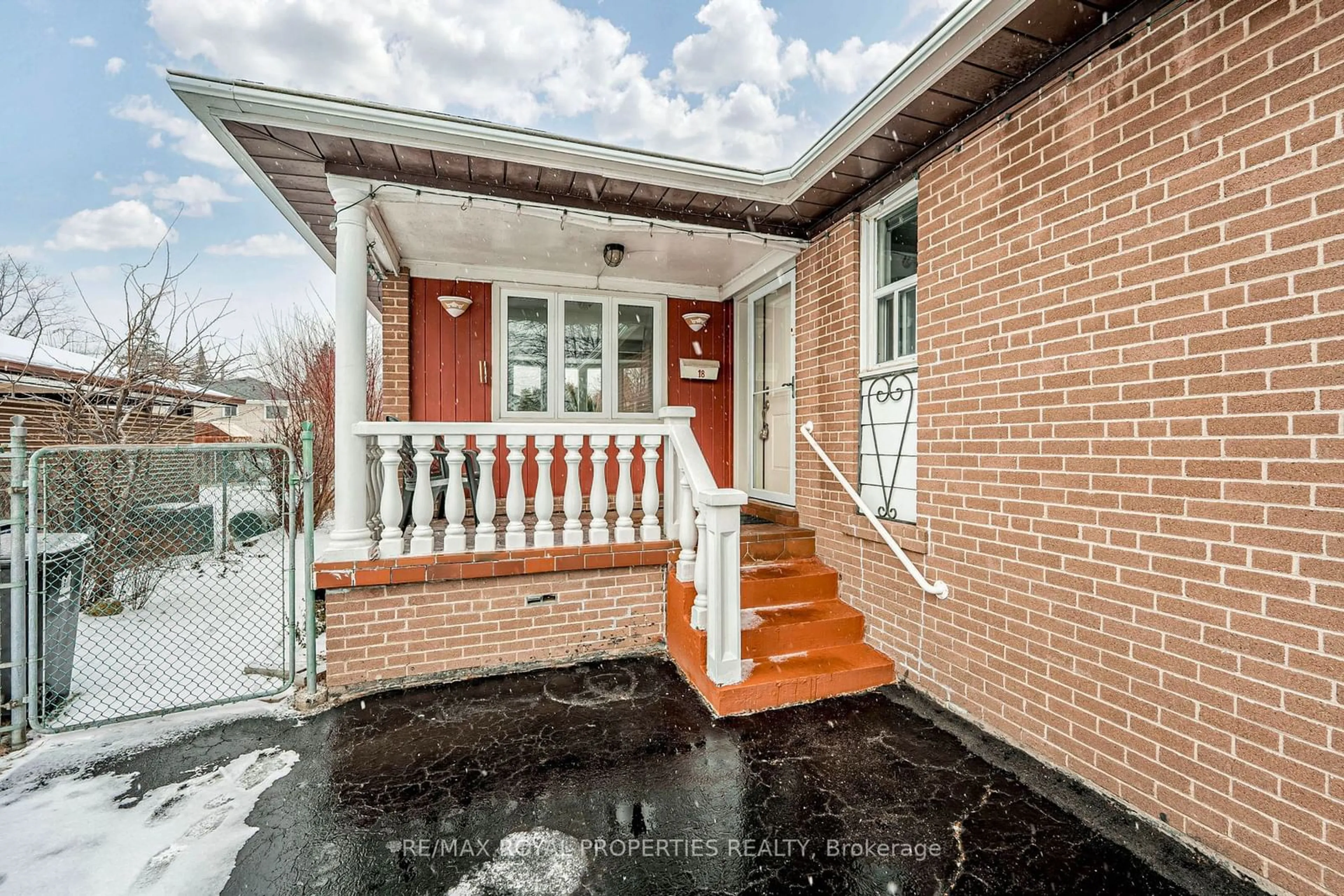 Home with brick exterior material, street for 18 Shoreview Dr, Toronto Ontario M1E 3R2