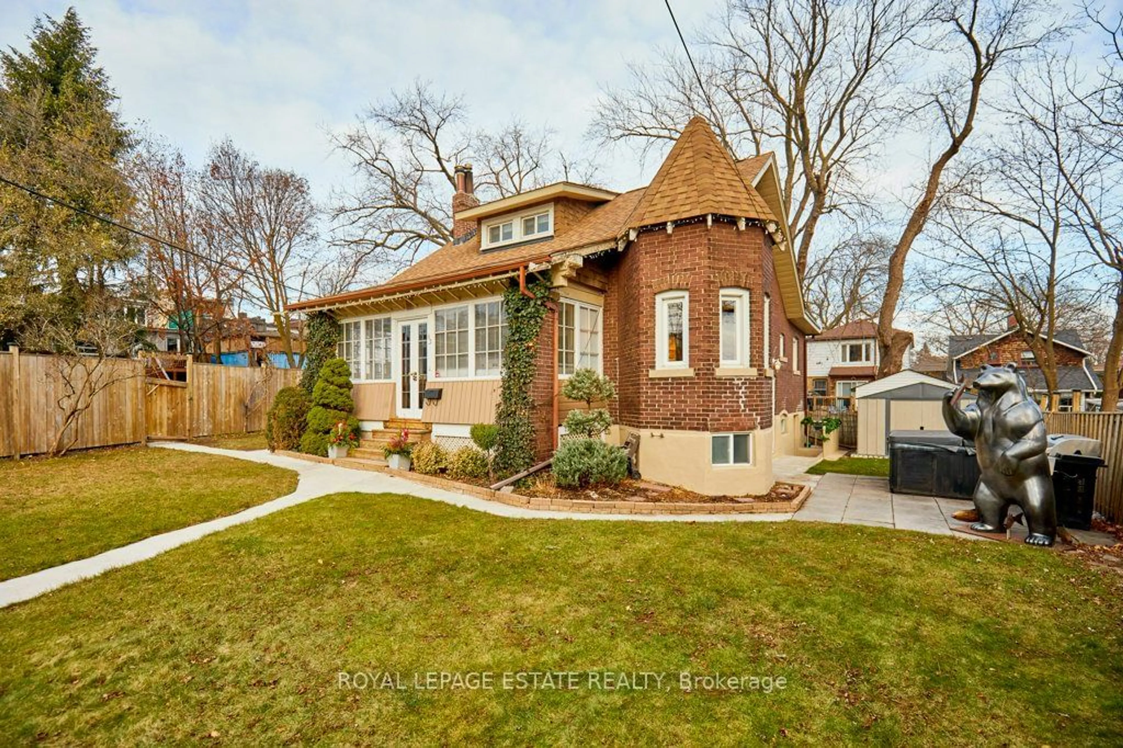 Home with brick exterior material, street for 63 Valhalla Blvd, Toronto Ontario M1N 3B4