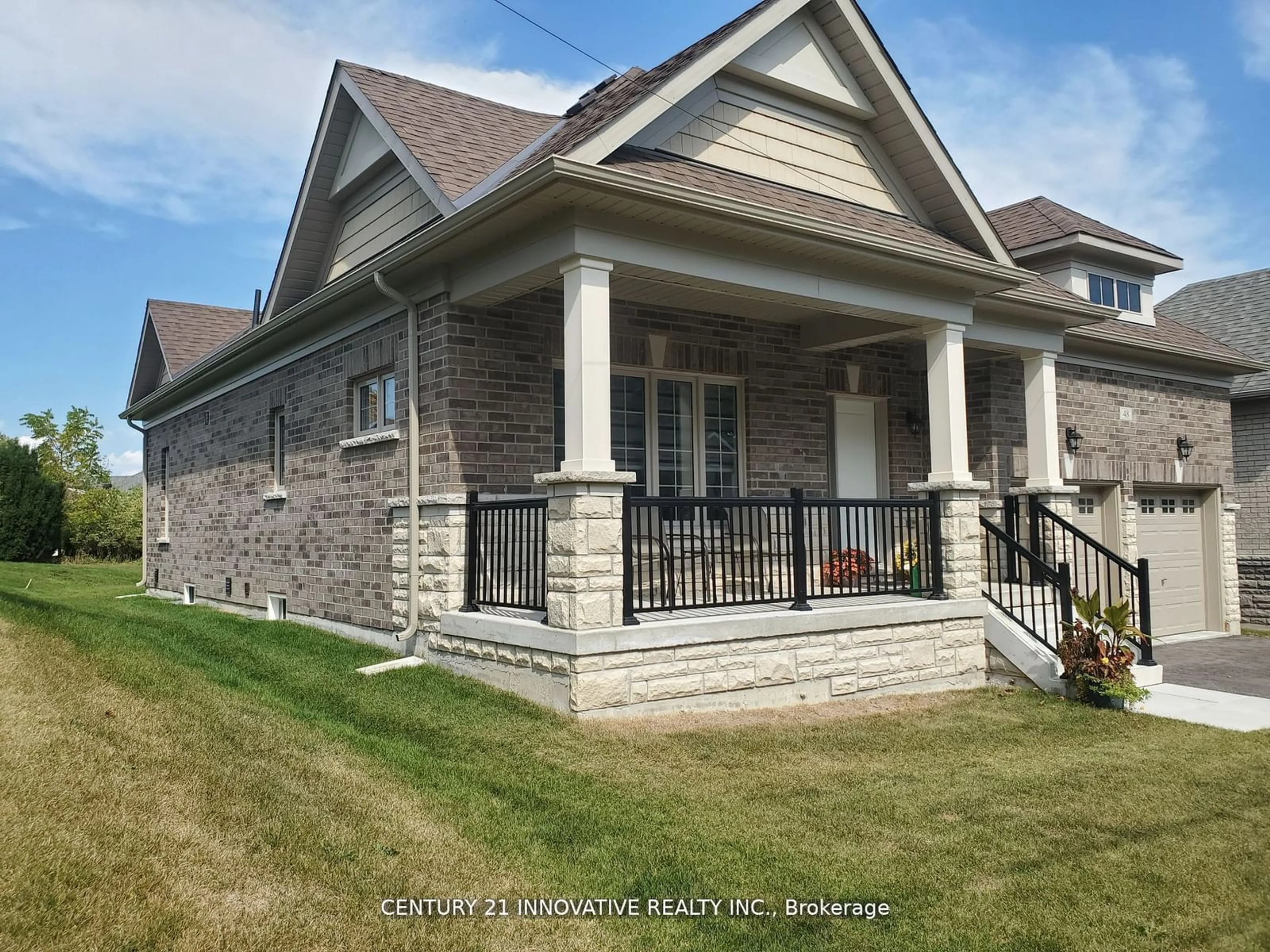 Home with brick exterior material, street for 48 Coulter St, Scugog Ontario L9L 0B3