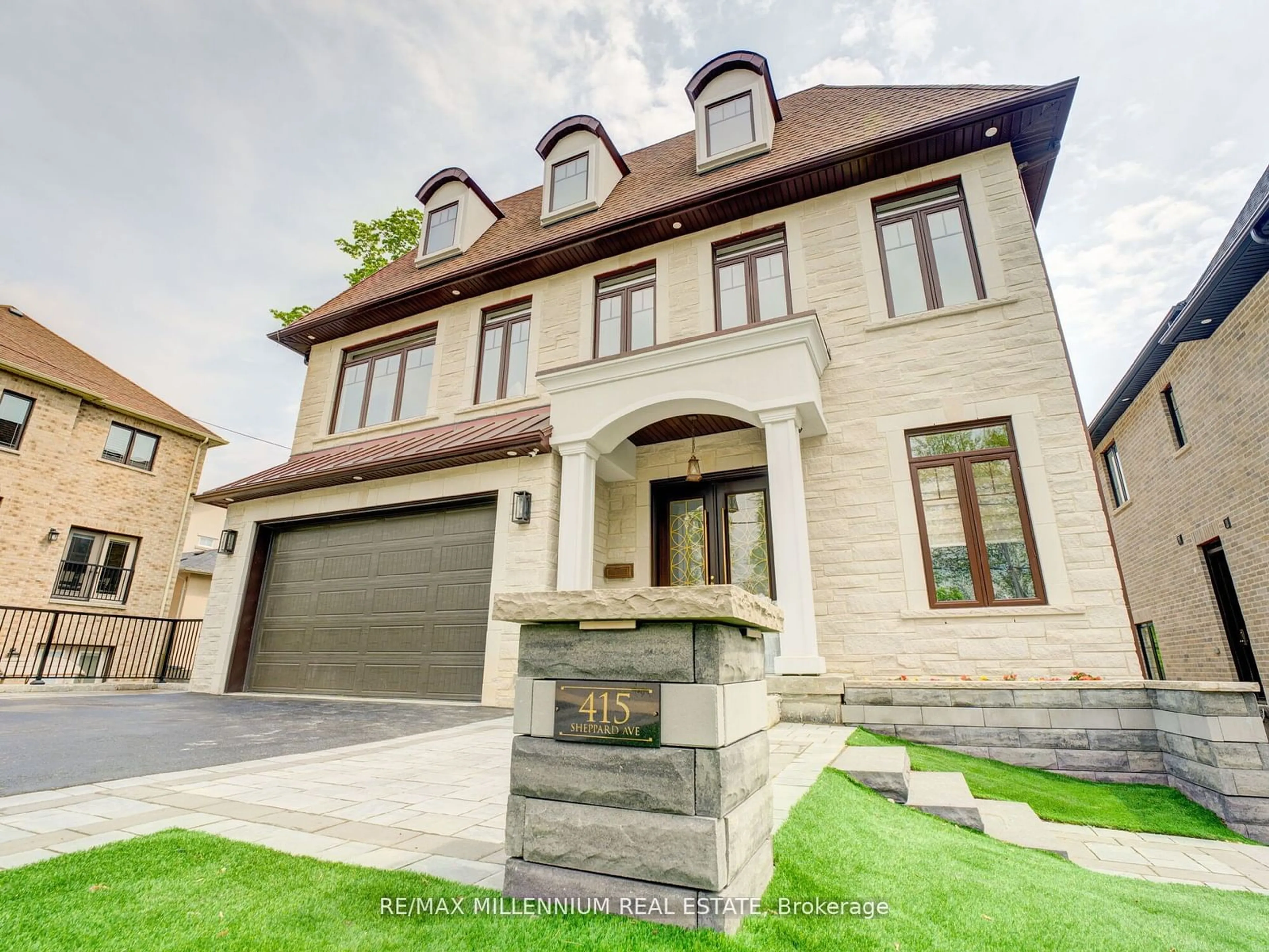 Home with brick exterior material, street for 415 Sheppard Ave, Pickering Ontario L1V 1E6