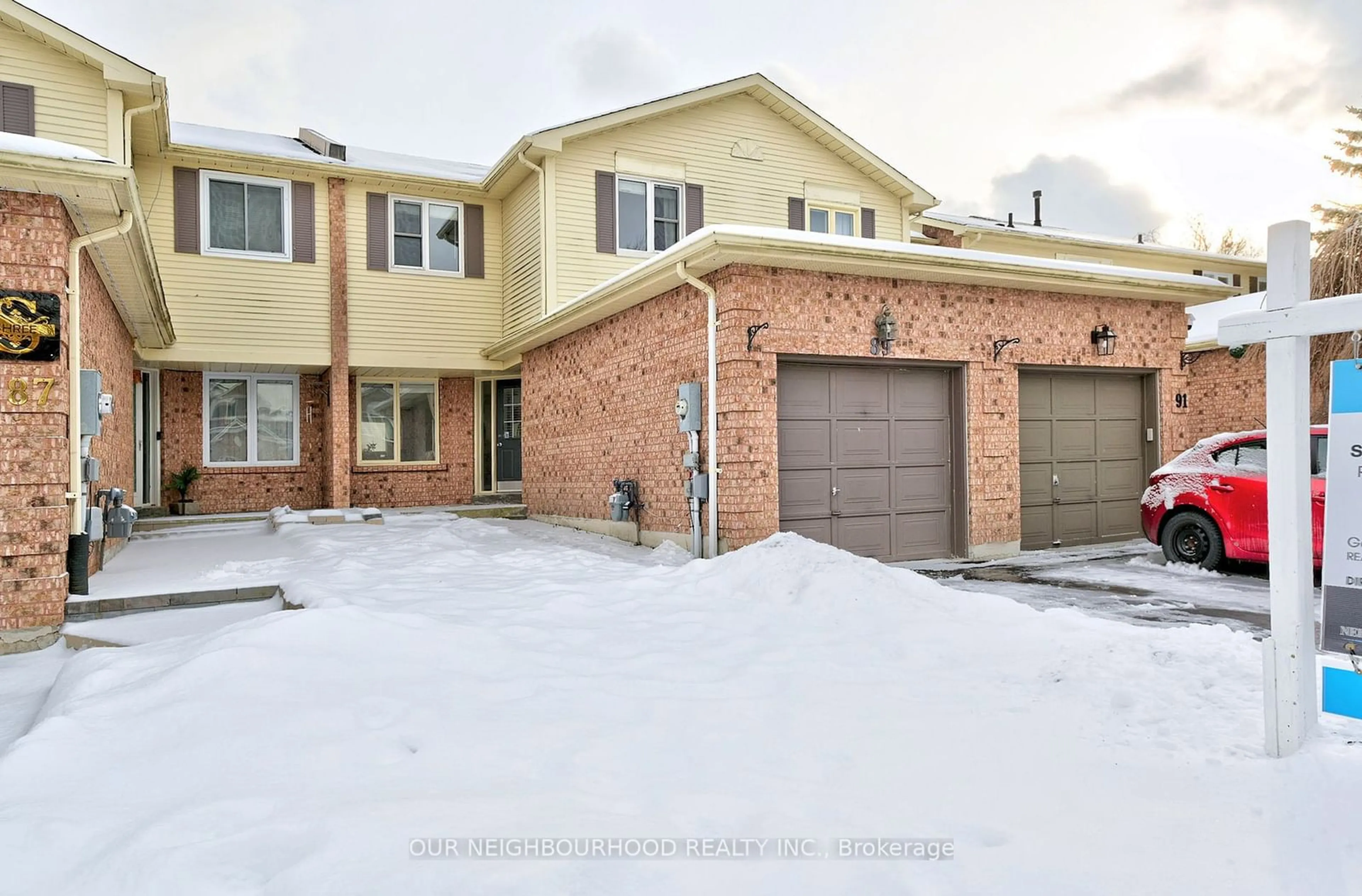 Home with brick exterior material, street for 89 Poolton Cres, Clarington Ontario L1E 2H5