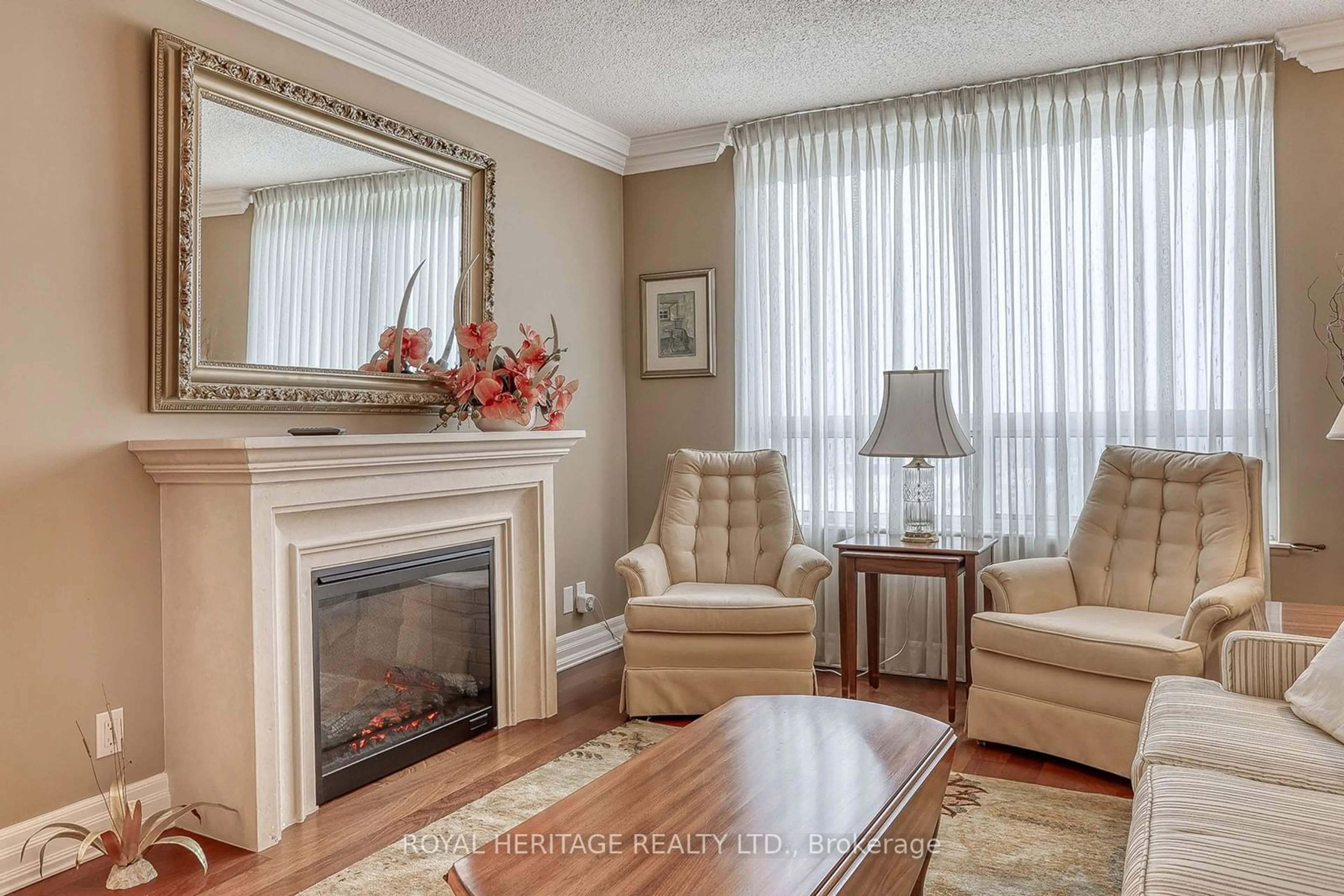 Living room with furniture, unknown for 1000 The Esplanade #1112, Pickering Ontario L1V 6V4