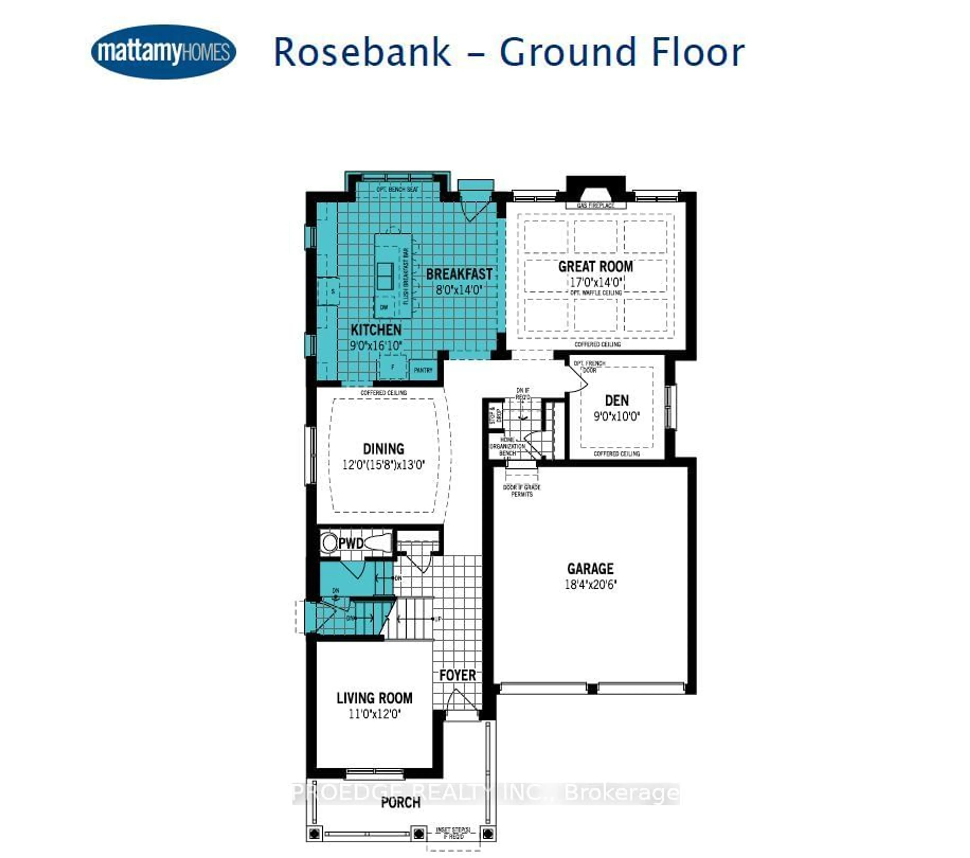 Floor plan for 2856 Foxden Sq, Pickering Ontario L1X 0N9