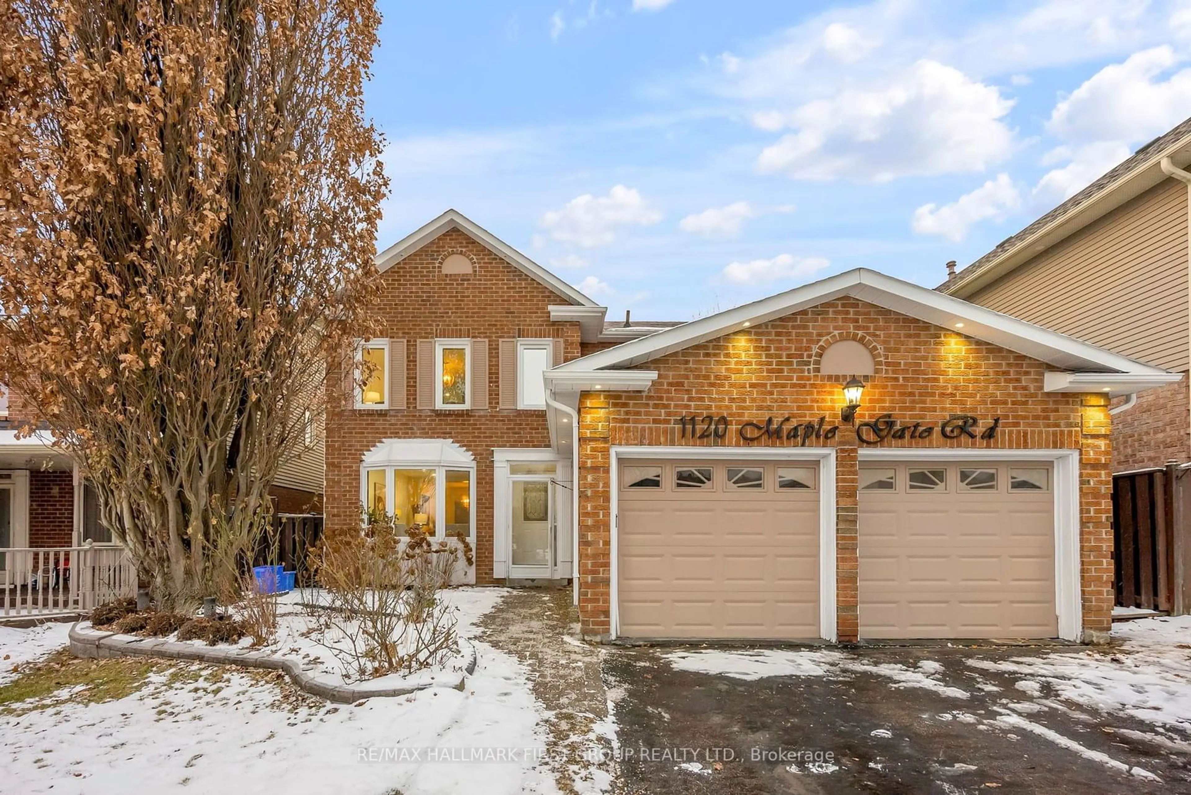 Home with brick exterior material, street for 1120 Maple Gate Rd, Pickering Ontario L1X 1B8