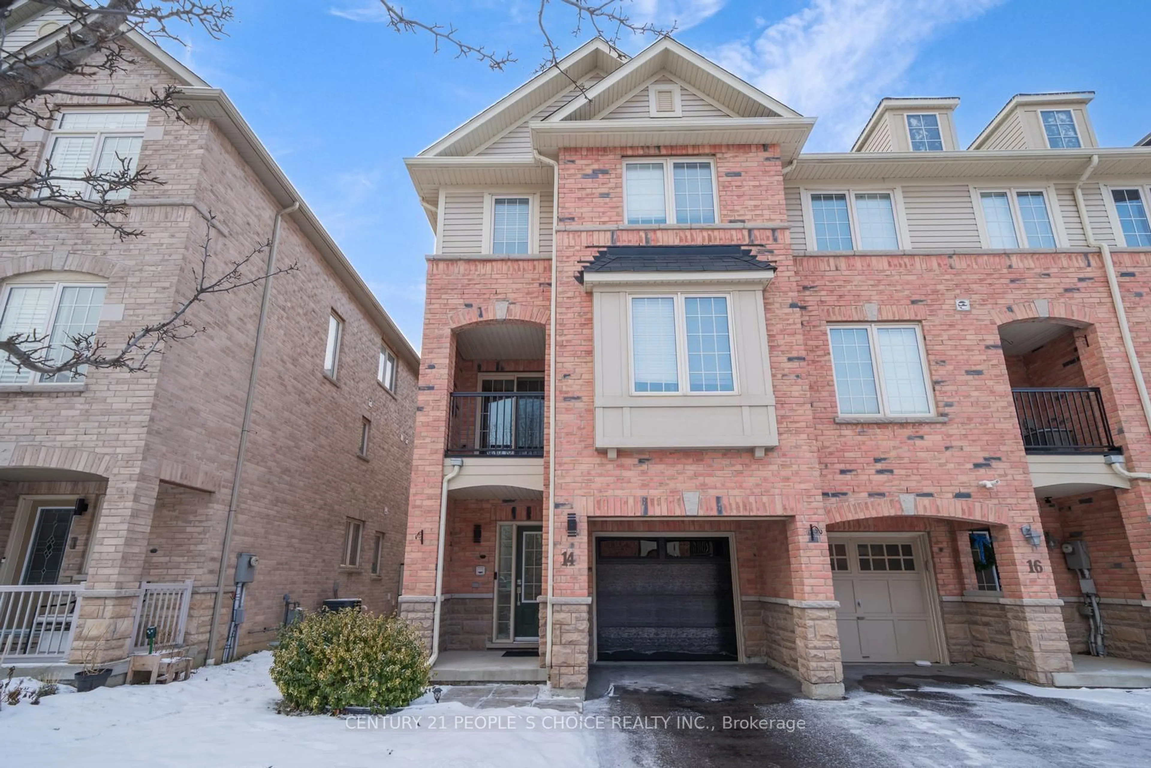 Home with brick exterior material, street for 14 Clowes St, Ajax Ontario L1Z 0K9