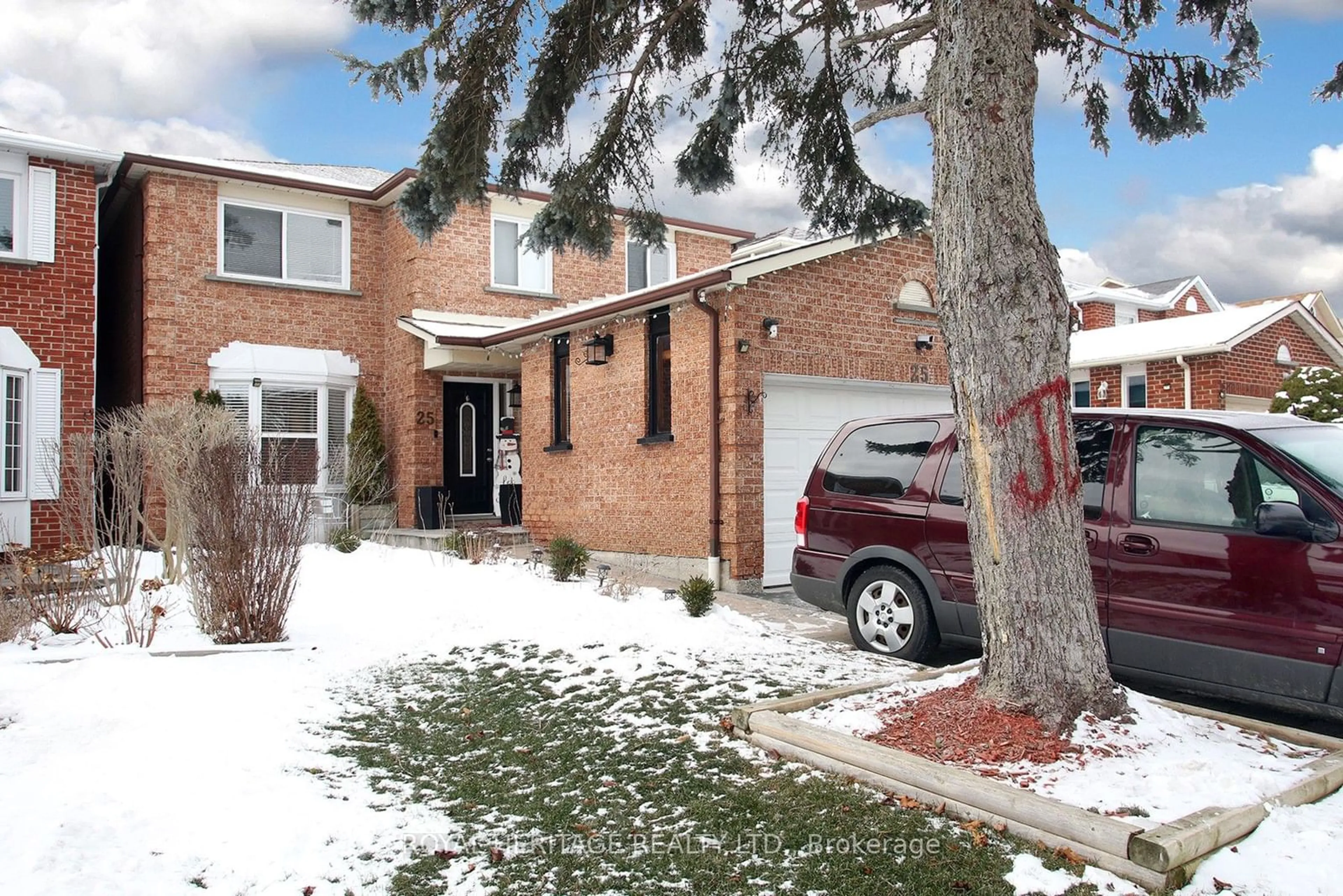 Home with brick exterior material, street for 25 Durness Ave, Toronto Ontario M1B 4W4