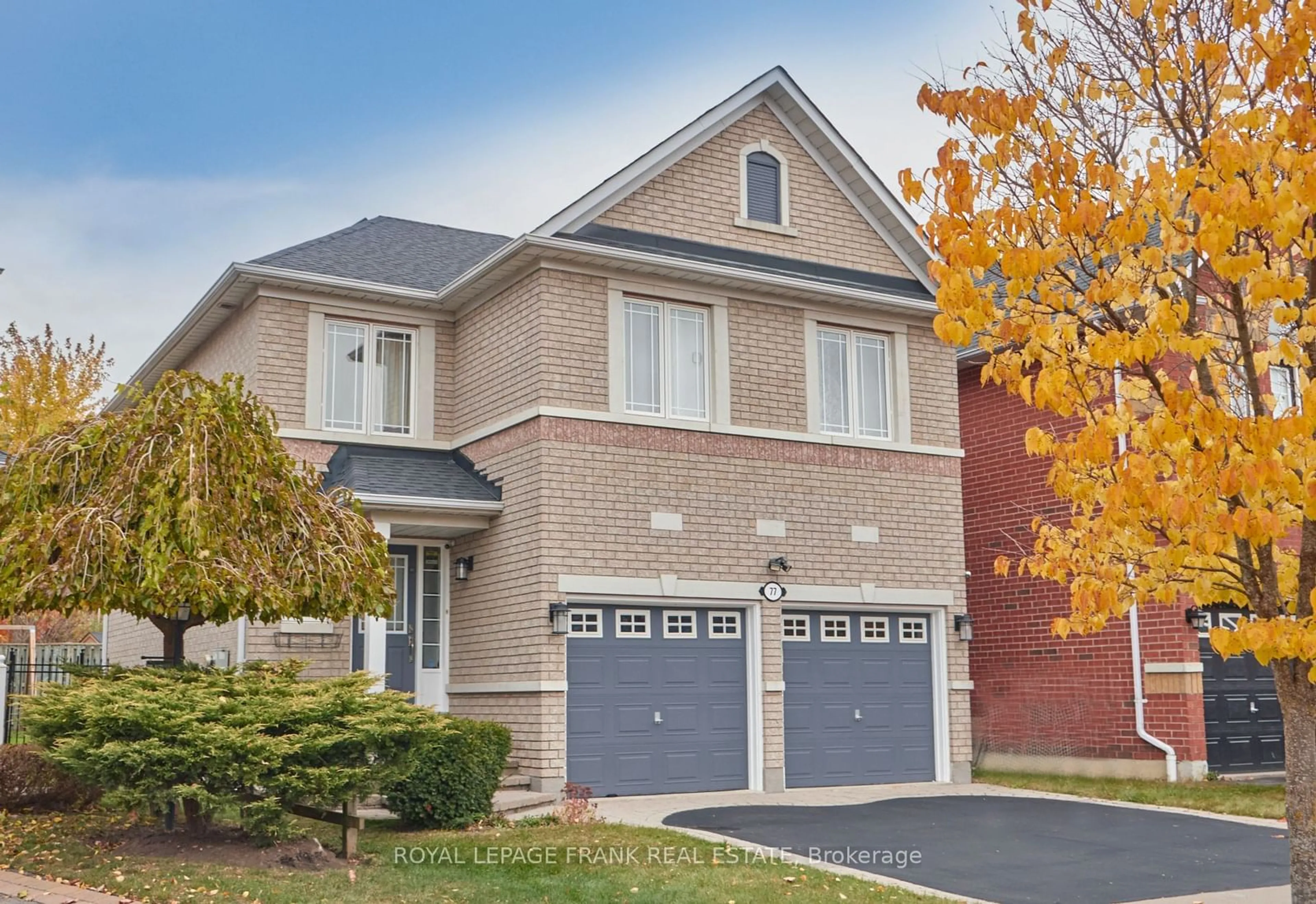 Home with brick exterior material, street for 77 Harty Cres, Ajax Ontario L1T 4E7