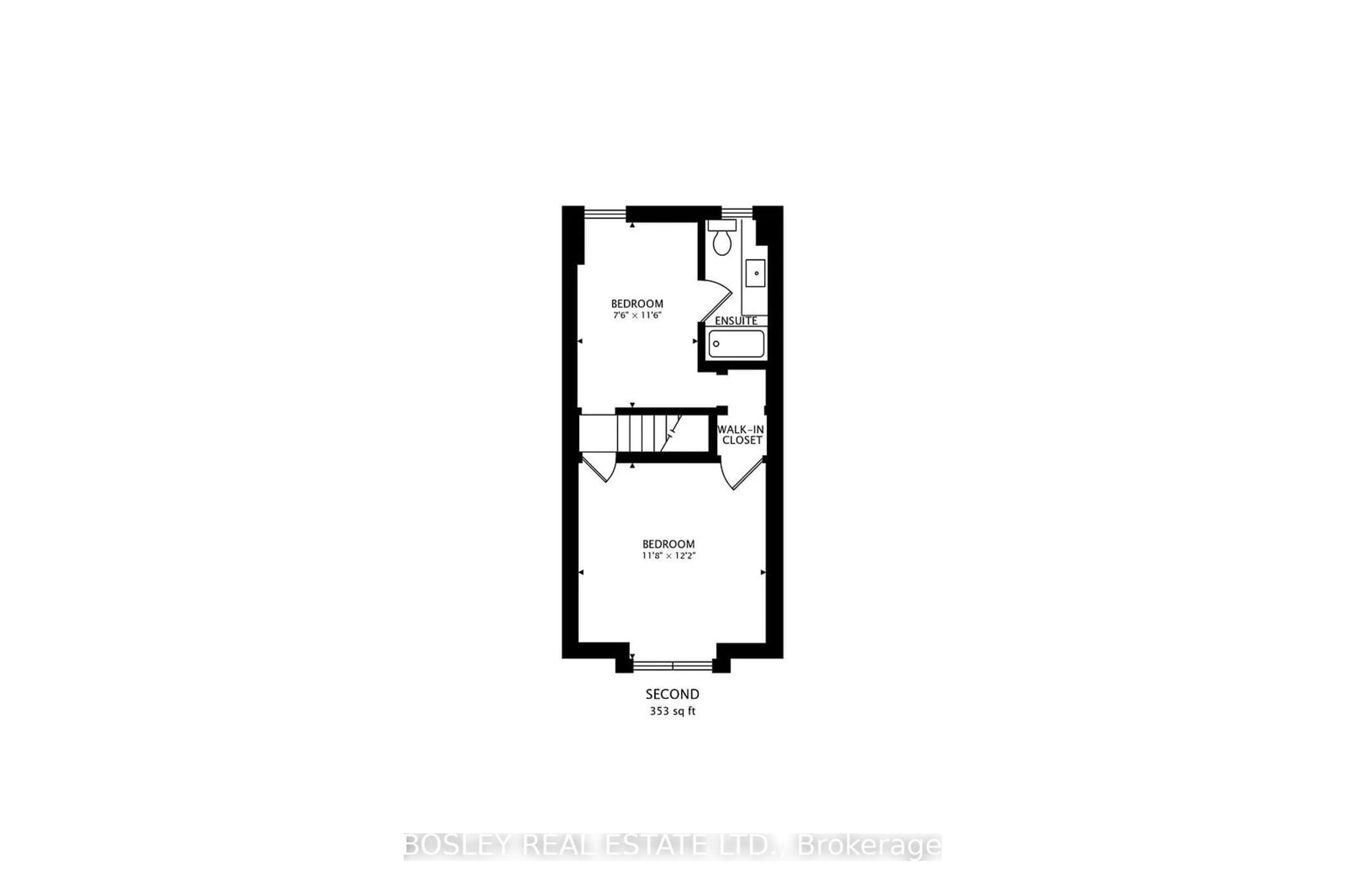 Floor plan for 26 Balfour Ave, Toronto Ontario M4C 1T5