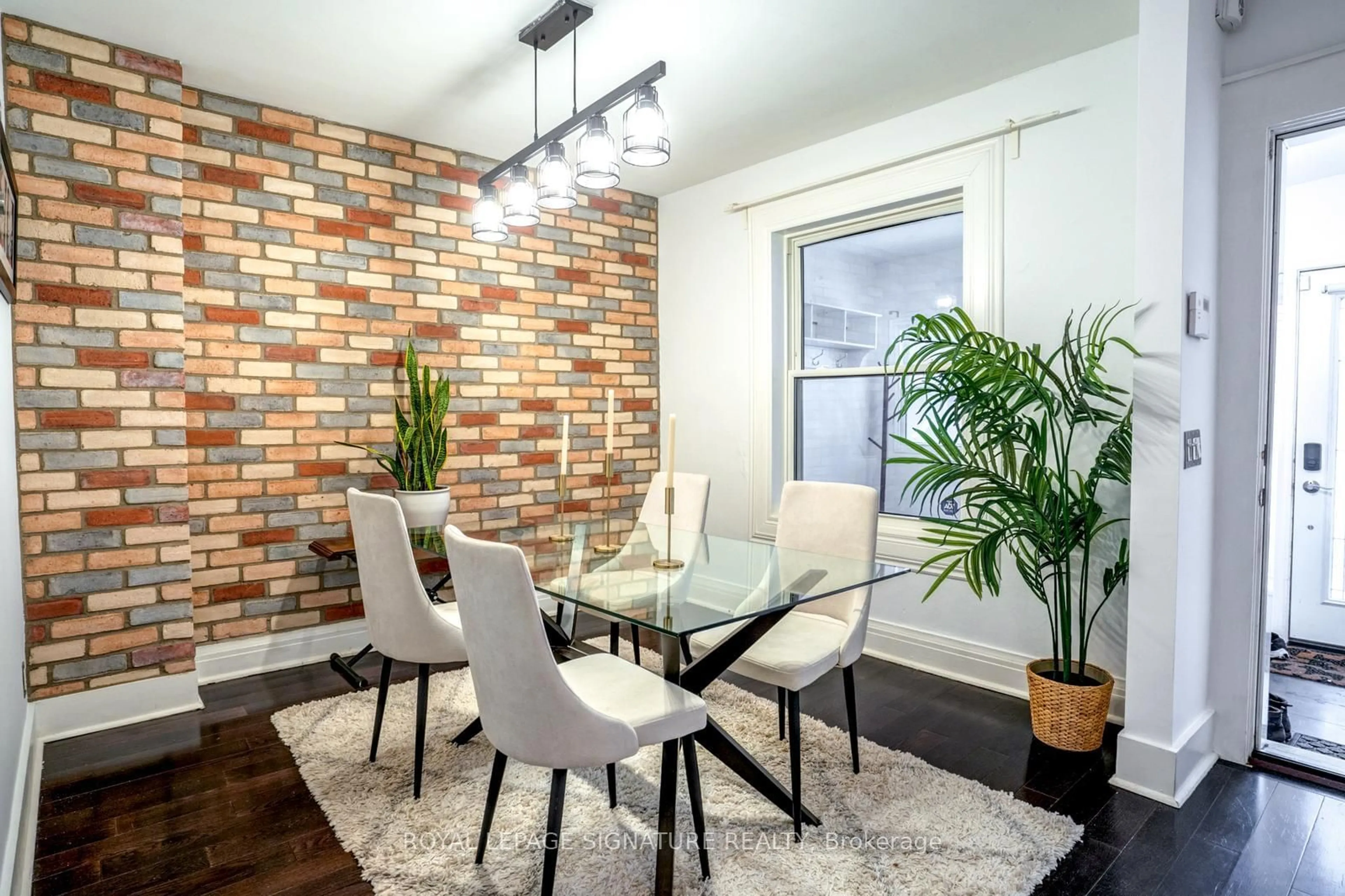 Dining room, ceramic/tile floor for 1101 Woodbine Ave, Toronto Ontario M4C 4C6