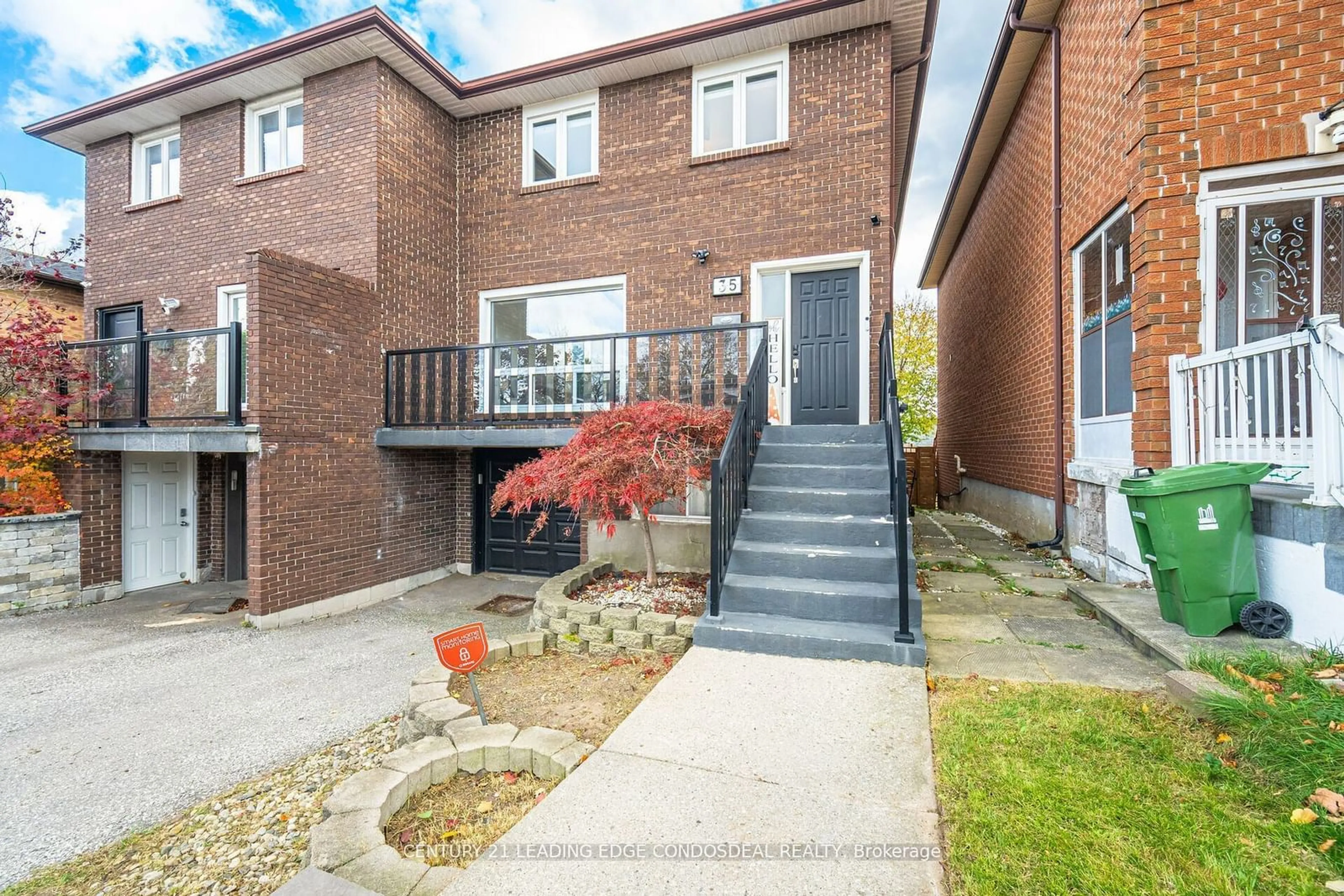 Home with brick exterior material, street for 35 Heaslip Terr, Toronto Ontario M1T 1W8