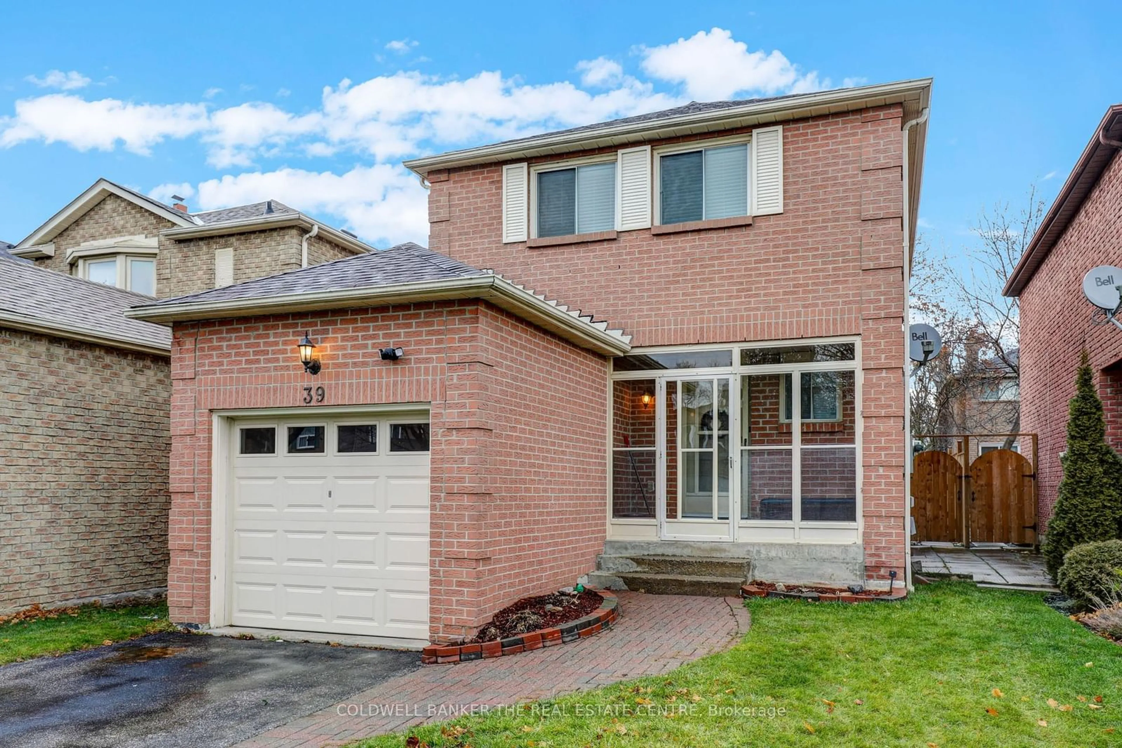 Home with brick exterior material, street for 39 Carnelly Cres, Ajax Ontario L1T 2H5