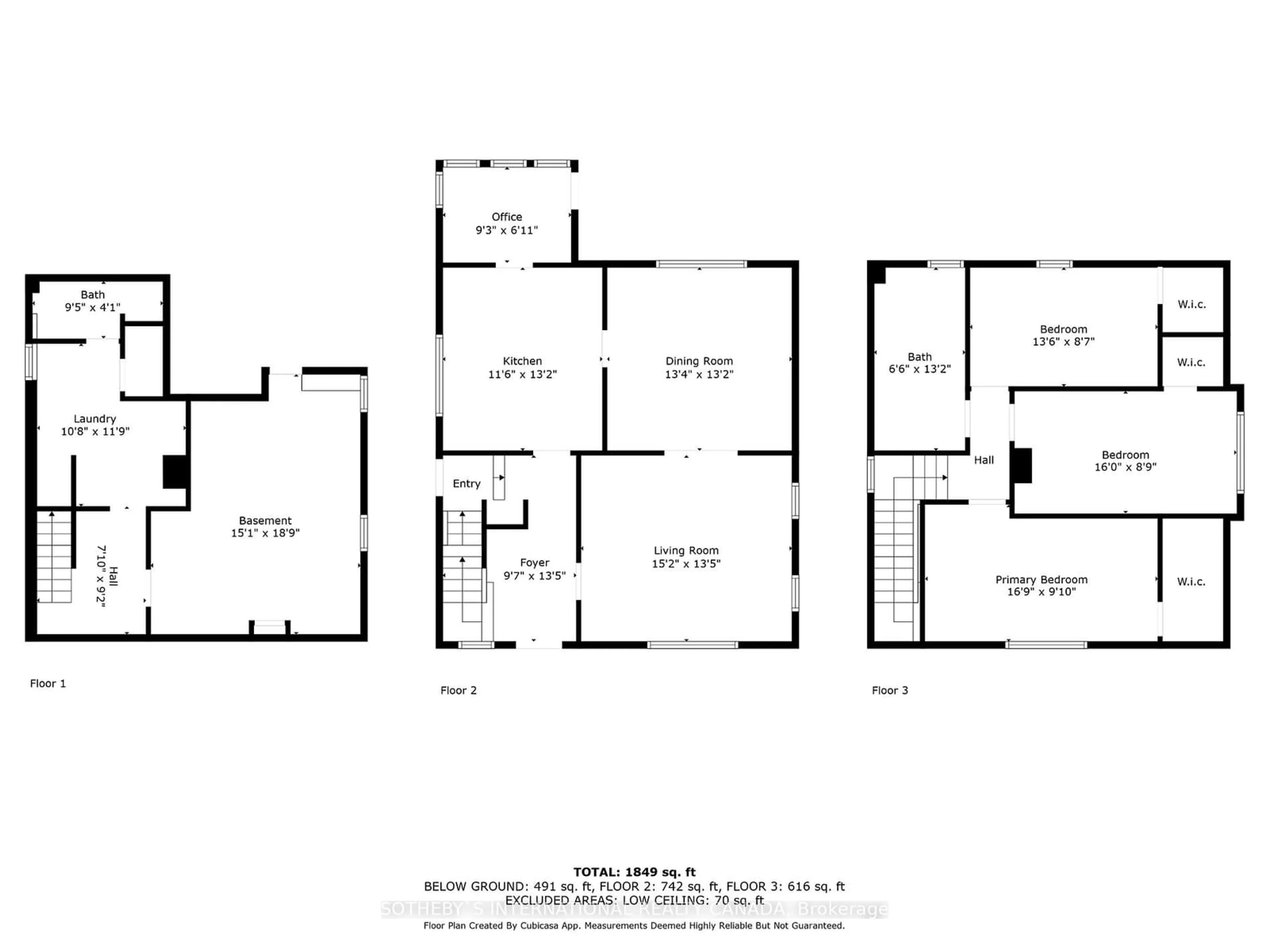 Floor plan for 111 Harmony Rd, Oshawa Ontario L1H 6T4