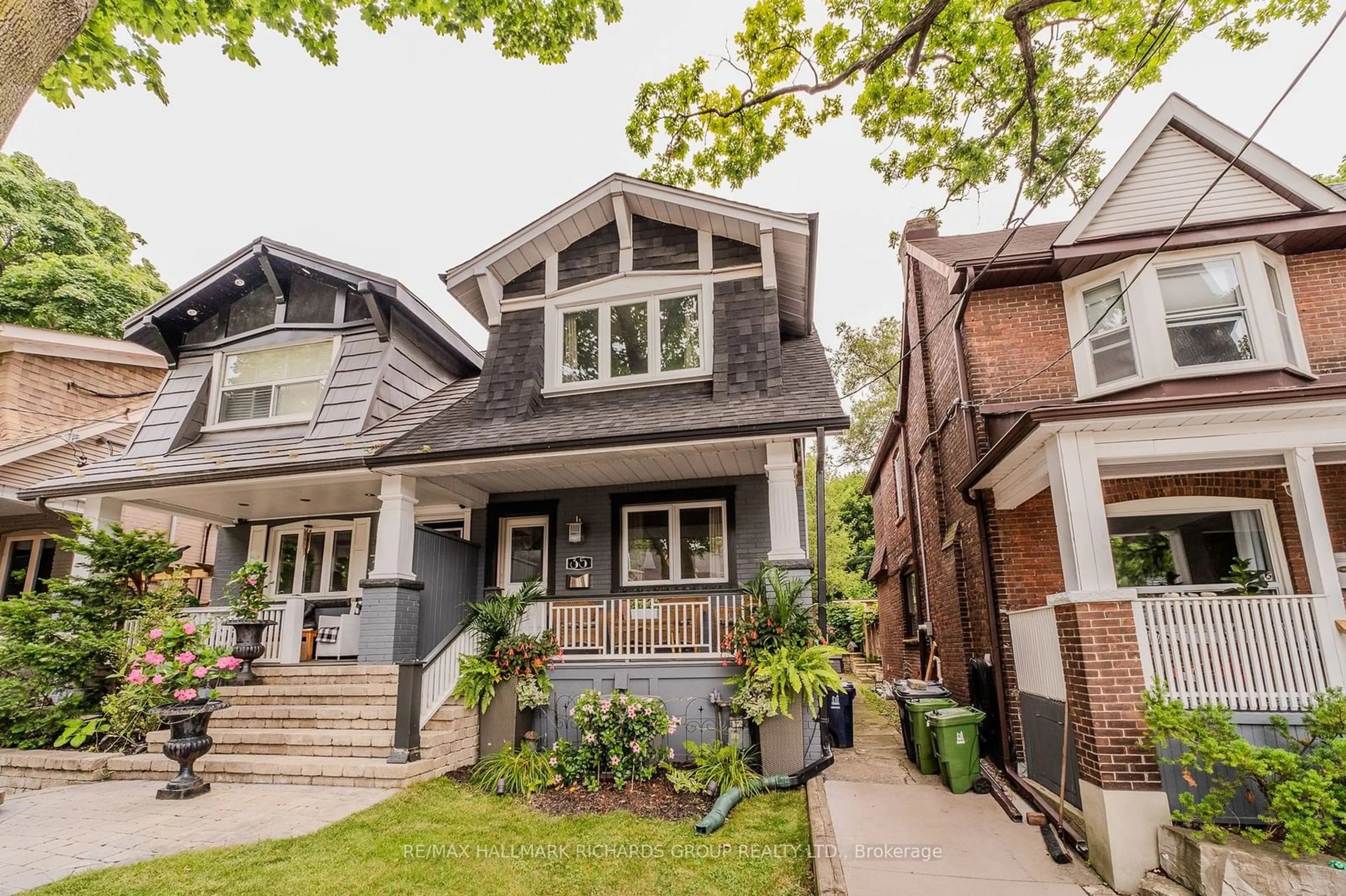 Home with brick exterior material, street for 35 Kingsmount Park Rd, Toronto Ontario M4L 3L2