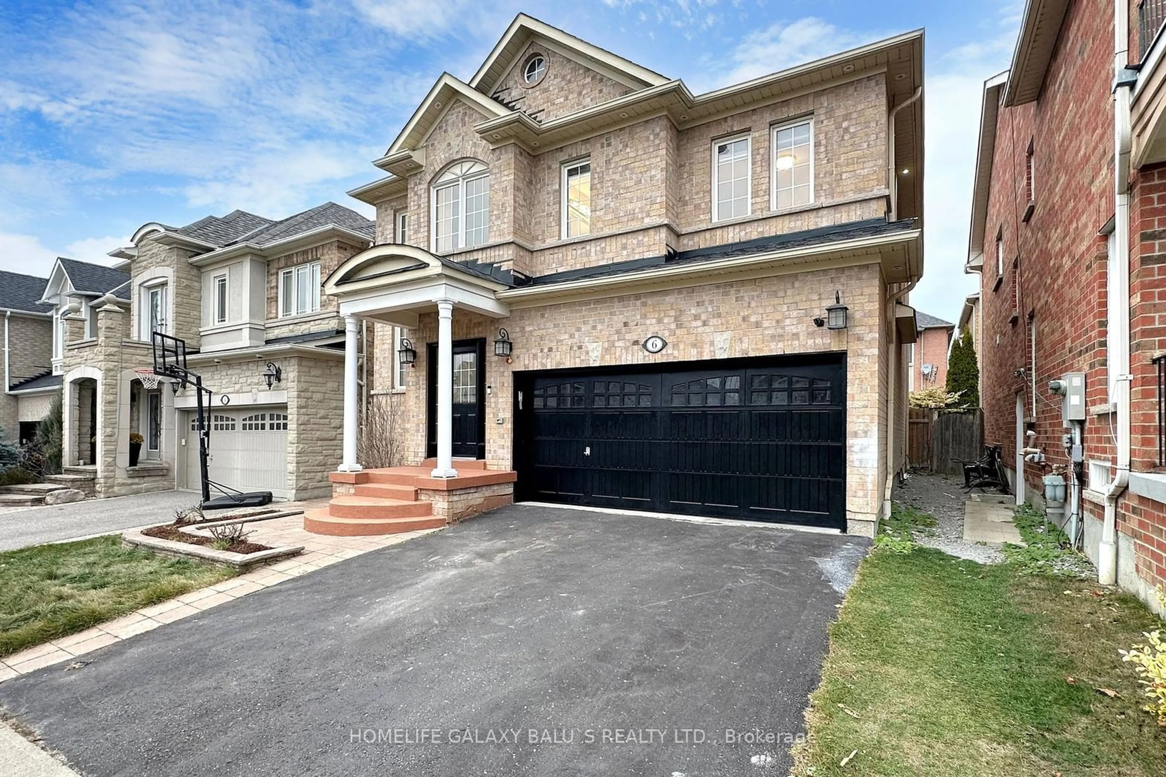 Home with brick exterior material, street for 6 Durling Rock St, Ajax Ontario L1Z 1S4