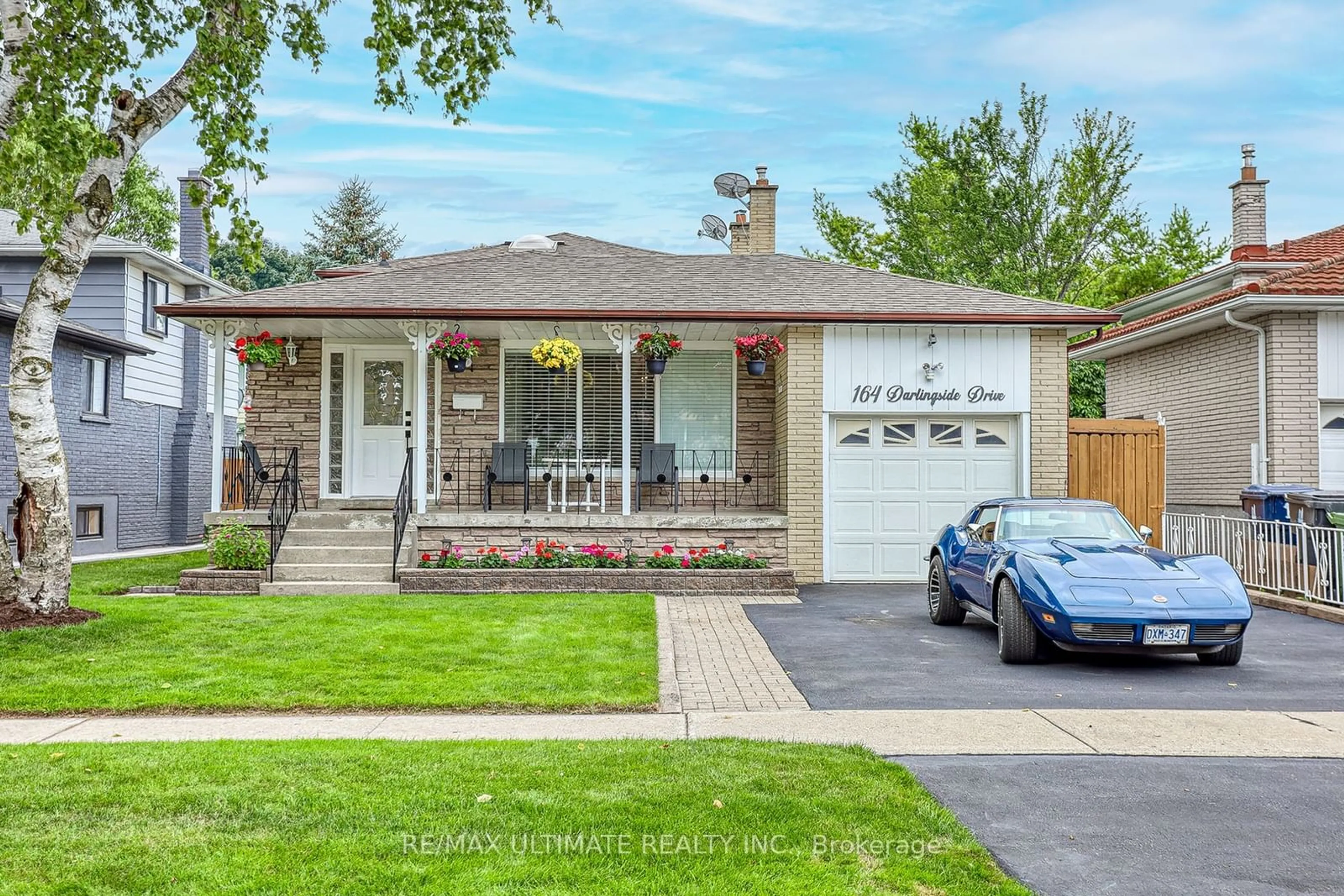 Home with brick exterior material, street for 164 darlingside Dr, Toronto Ontario M1E 3P6