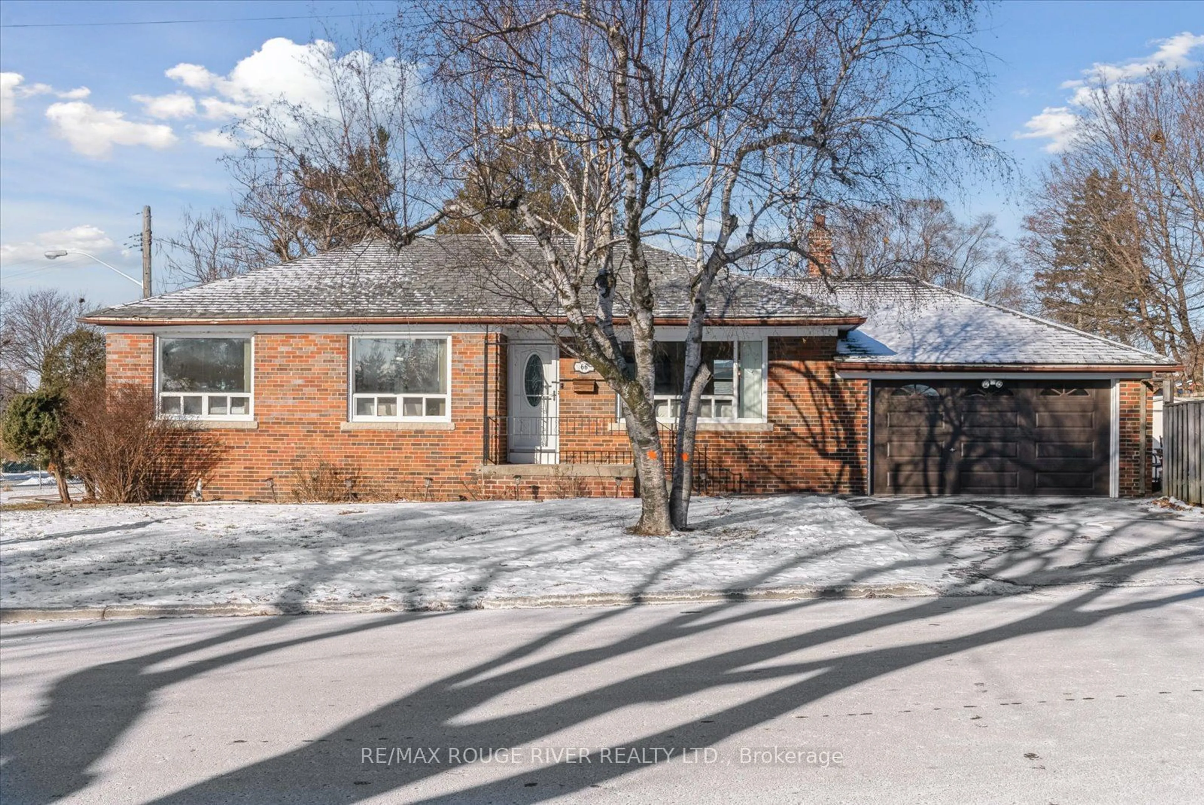 Home with brick exterior material, street for 66 Fraserton Cres, Toronto Ontario M1J 1S8