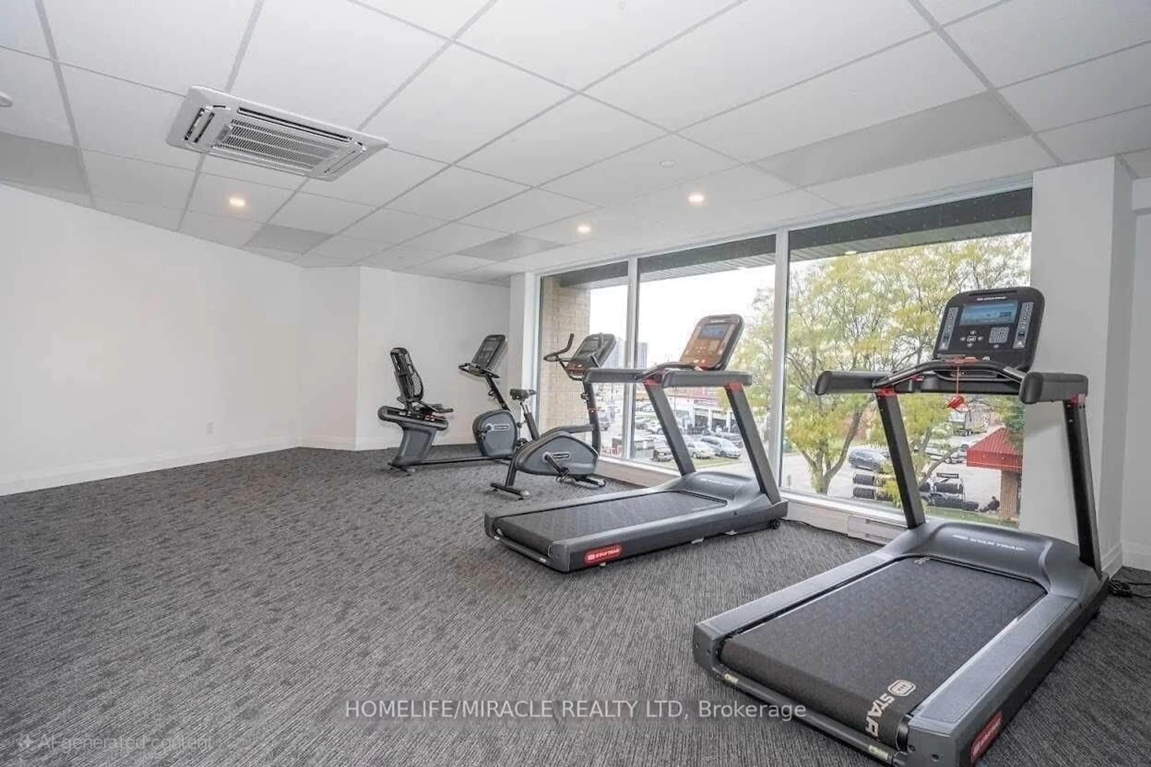 Gym or fitness room for 1 Falaise Rd #417, Toronto Ontario M1E 0B9