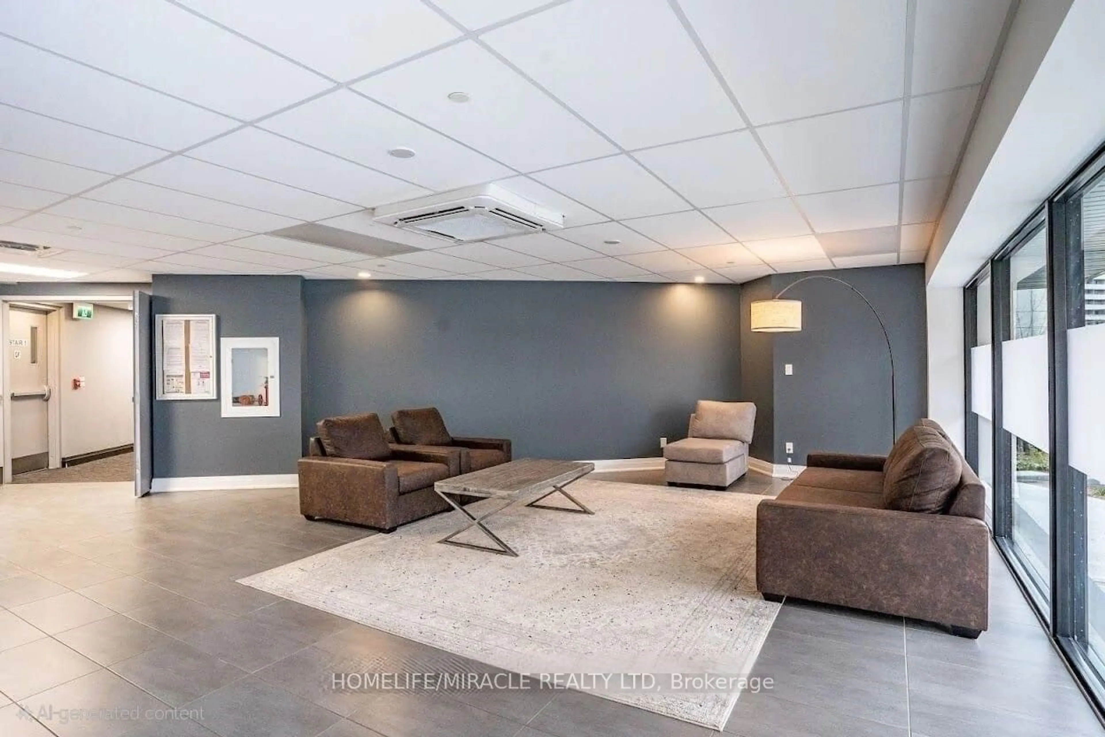 Lobby for 1 Falaise Rd #417, Toronto Ontario M1E 0B9