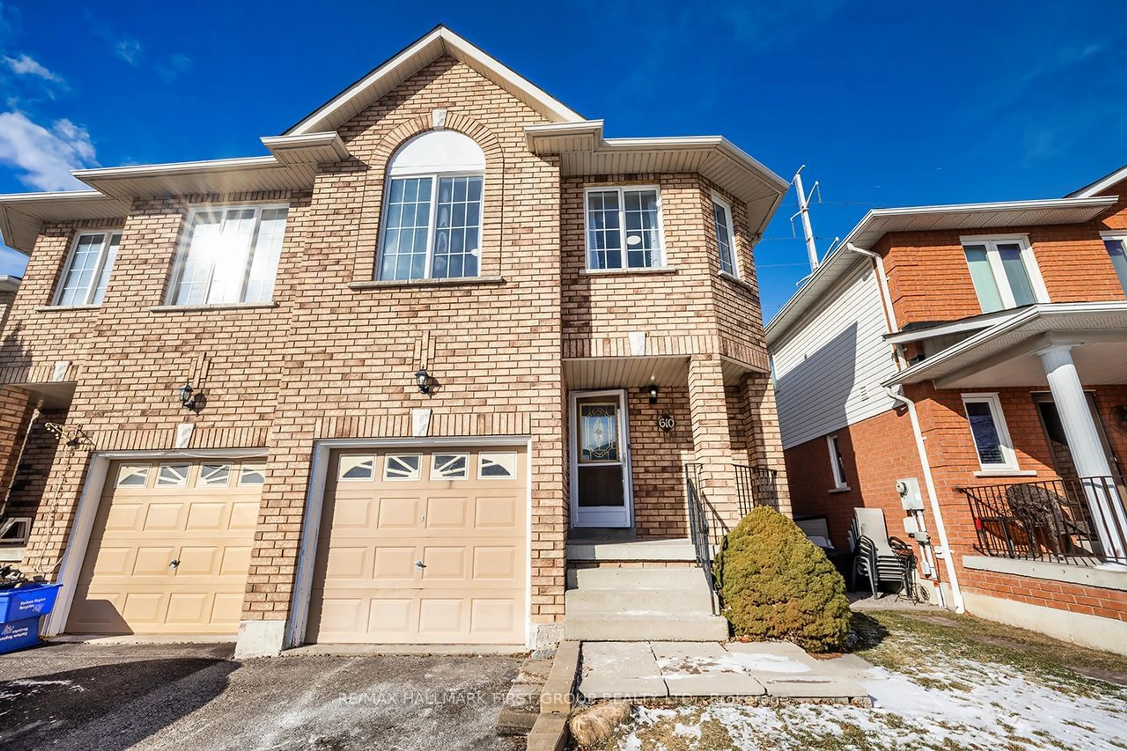 Home with brick exterior material, street for 610 Amaretto Ave, Pickering Ontario L1X 2V2