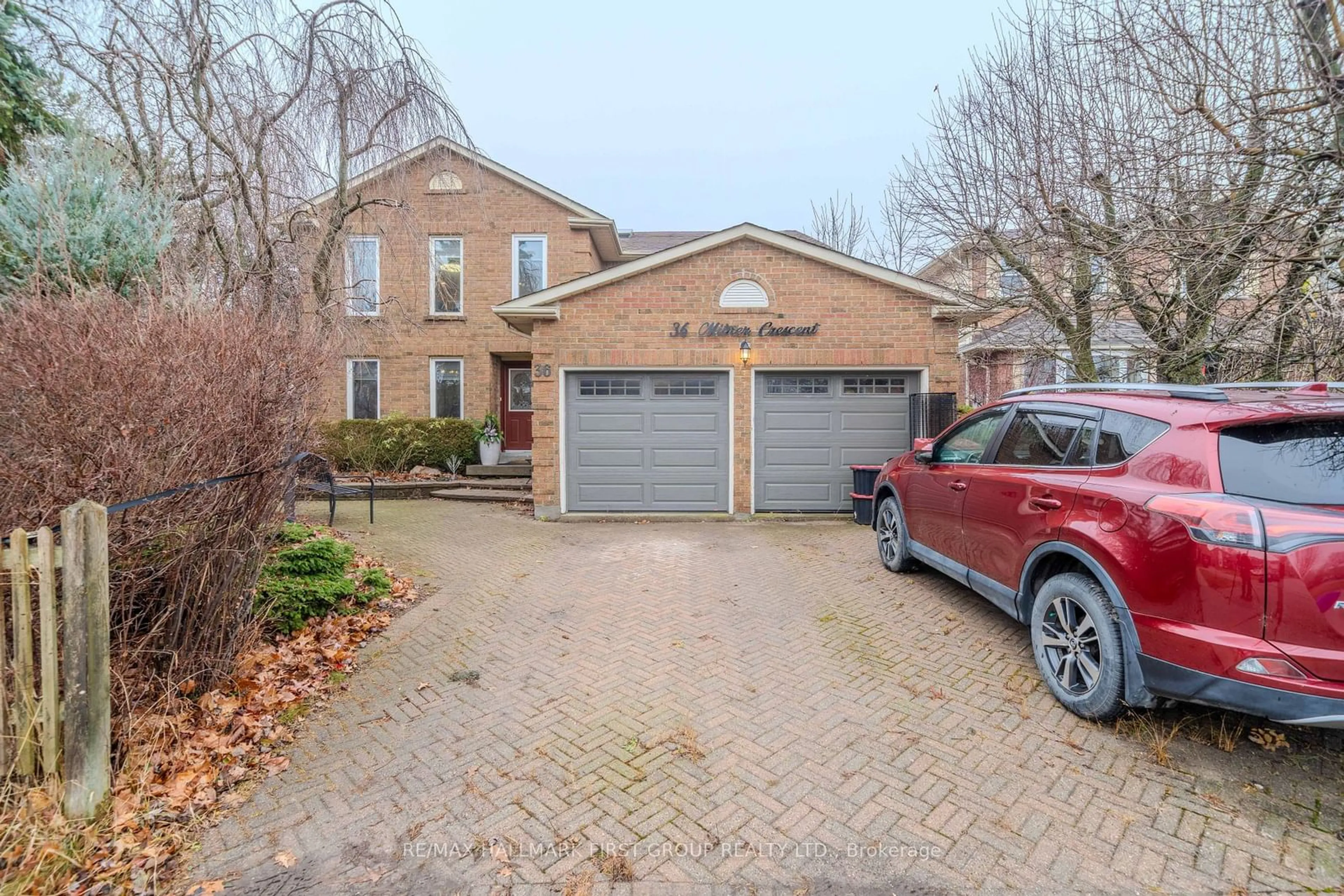 Home with brick exterior material, street for 36 MILNER Cres, Ajax Ontario L1S 4X4