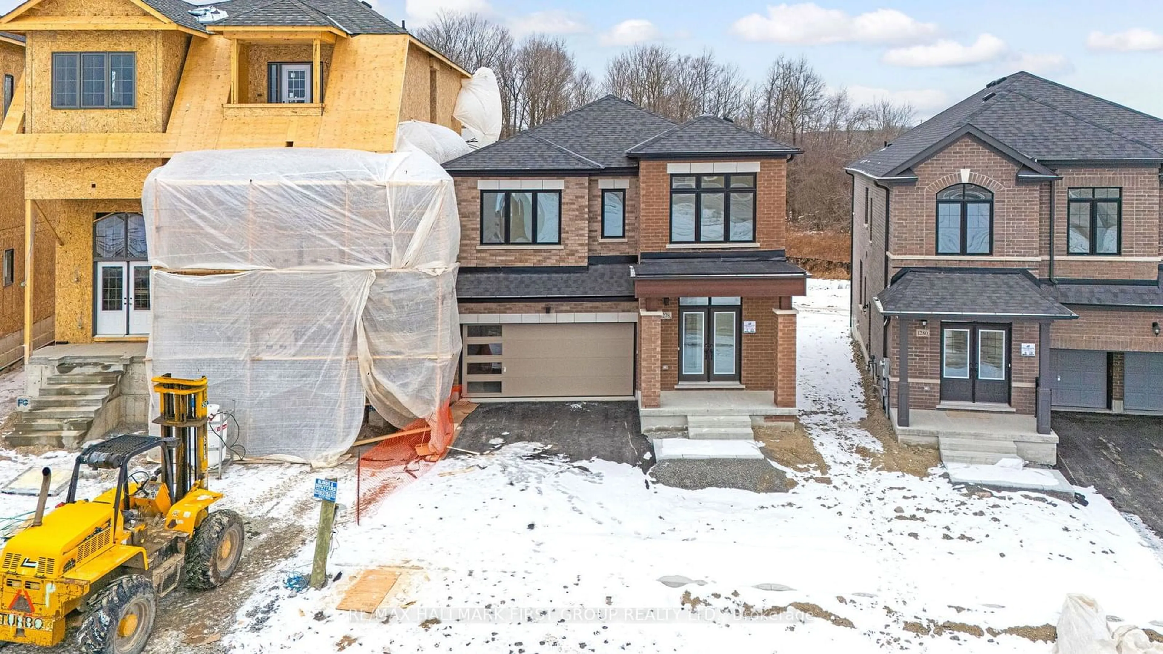 Home with brick exterior material, street for 1278 Talisman Manr, Pickering Ontario L1V 2P8