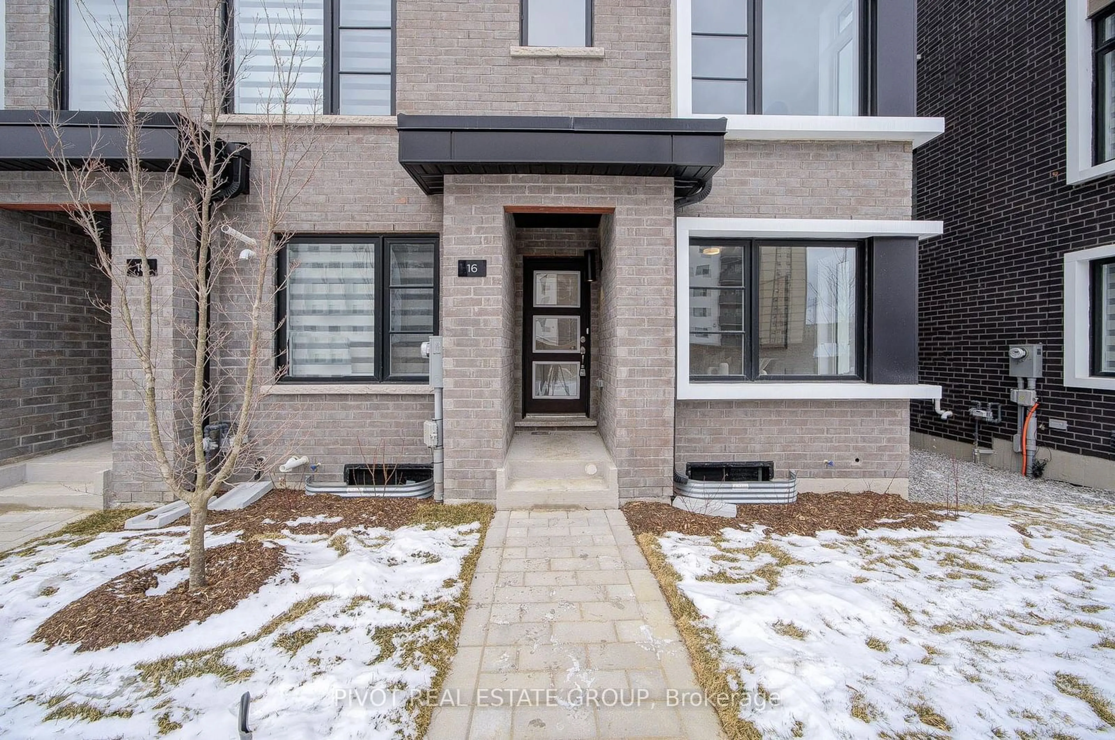 Home with brick exterior material, street for 16 Akil Thomas Gdns, Toronto Ontario M1P 3J4