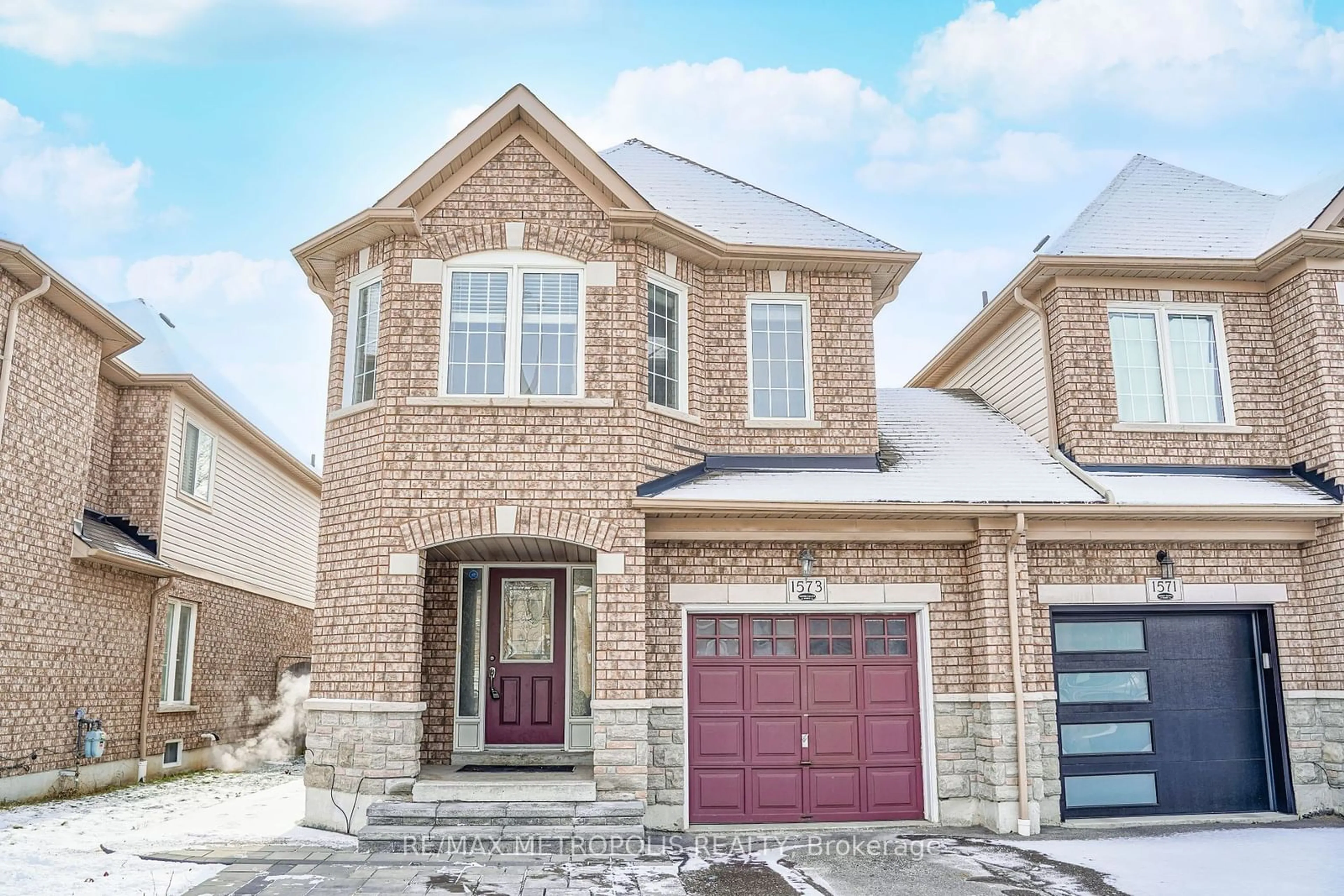 Home with brick exterior material, street for 1573 Greenmount St, Pickering Ontario L1X 2J2