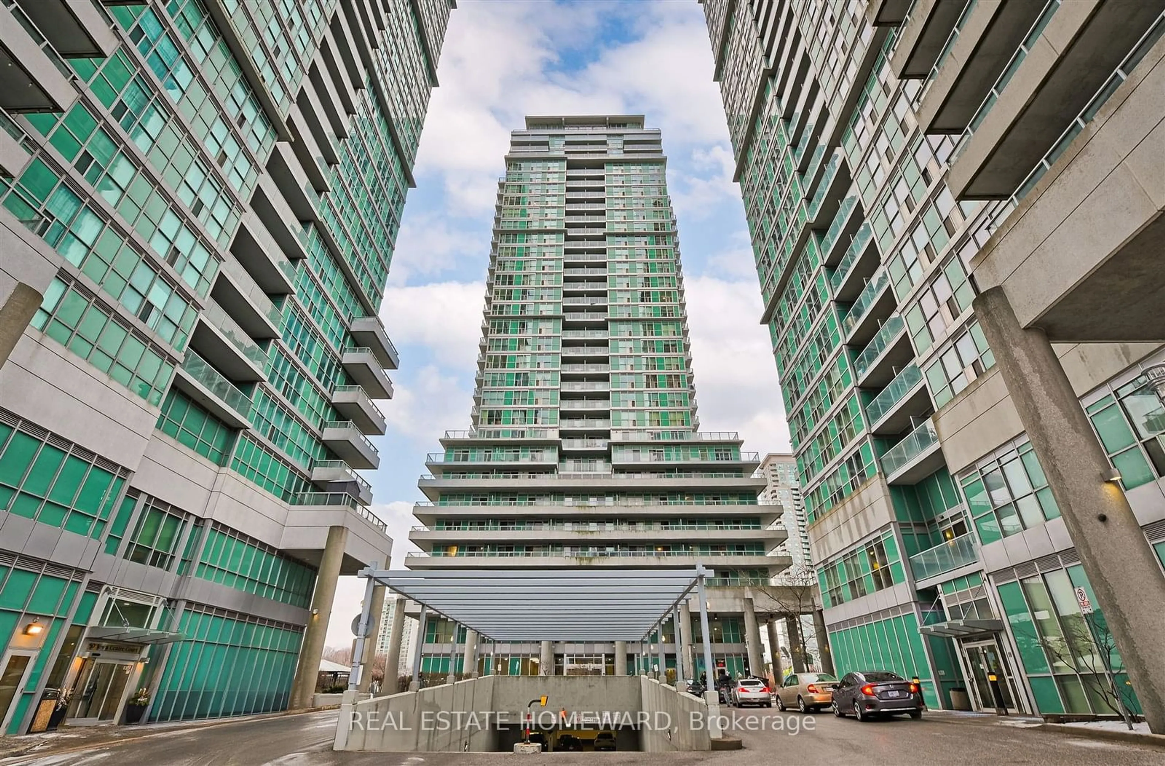 Indoor foyer for 60 Town Centre Crt #806, Toronto Ontario M1P 0B1